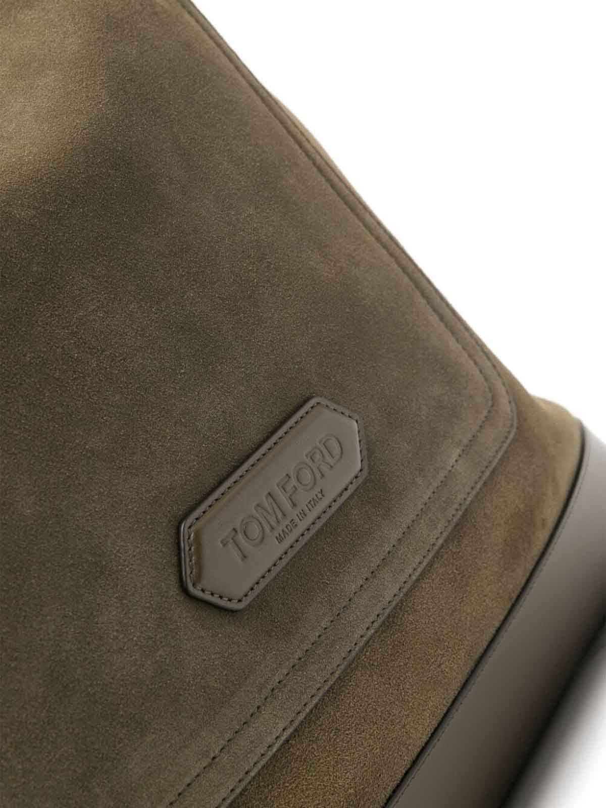 Tom Ford o1loc1c0325 H0577 Size: OS / Tote Bag in Military Green Size ONE SIZE - 3 Thumbnail