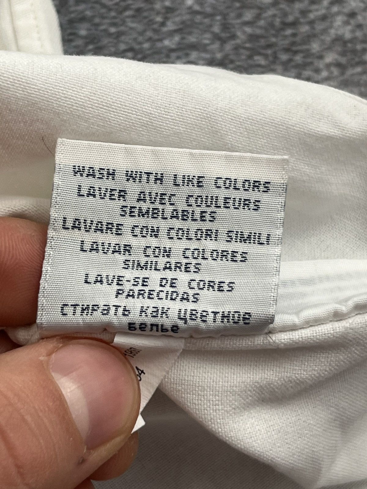 Polo Ralph Lauren Vintage Polo Ralph Lauren White Cotton Shirt Size US M / EU 48-50 / 2 - 6 Thumbnail