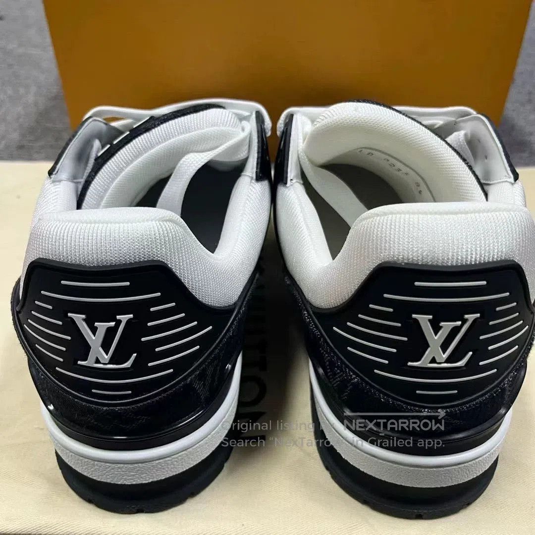 Louis Vuitton louis vuitton panda pattern low top sneakers. Size US 8.5 / EU 41-42 - 4 Thumbnail