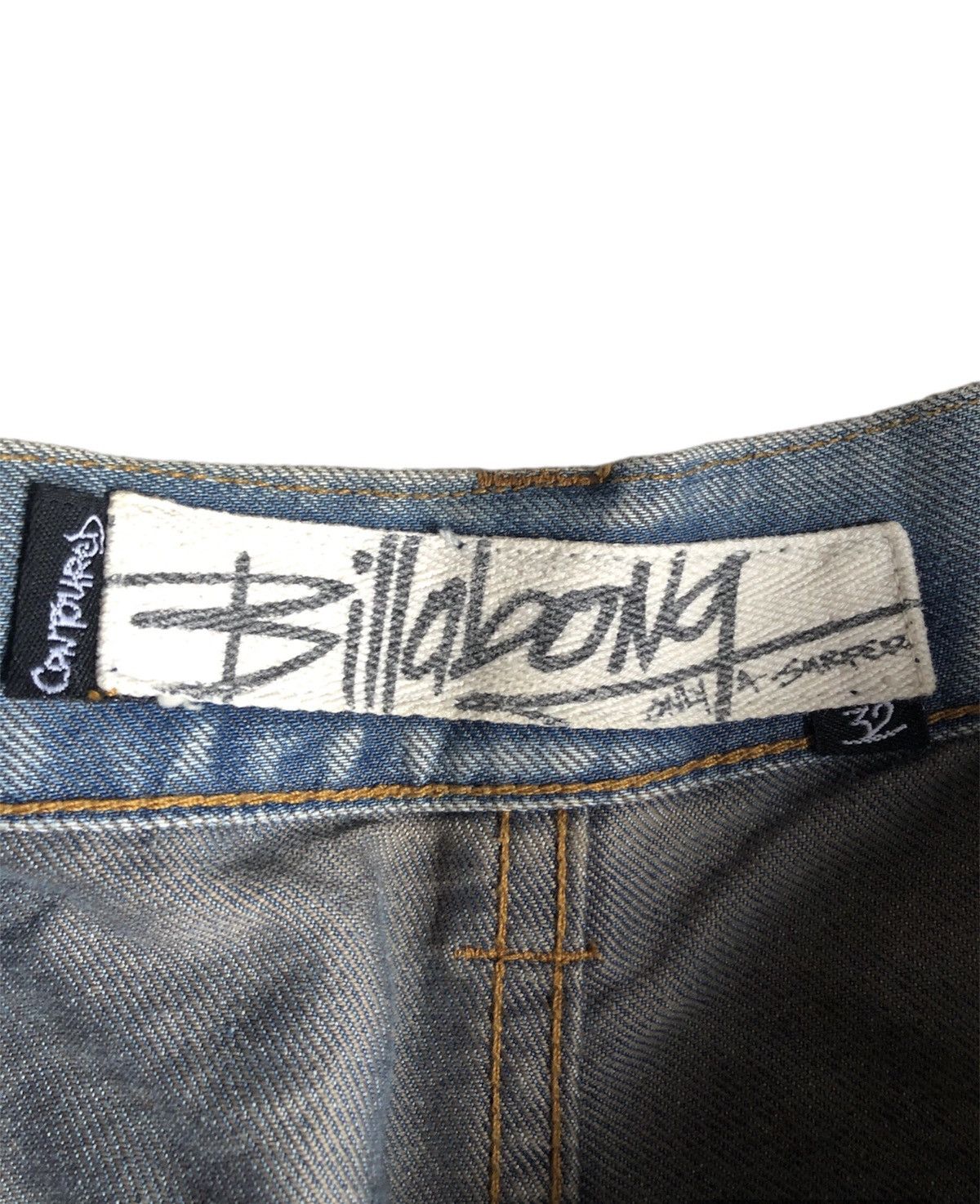 Billabong × Vintage Billabong spell out banana cut denim pants Size US 30 / EU 46 - 12 Thumbnail