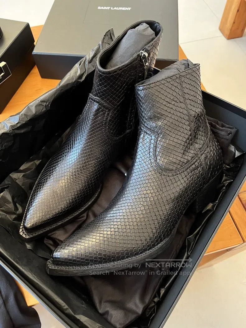 Saint Laurent Paris Saint Laurent Paris boots Size US 10 / EU 43 - 3 Thumbnail