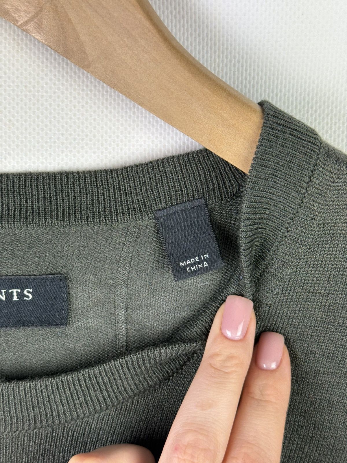 Allsaints Alllsaints Nomo Crew Neck Men’s Lightweight Sweater Pullover Size US L / EU 52-54 / 3 - 10 Thumbnail