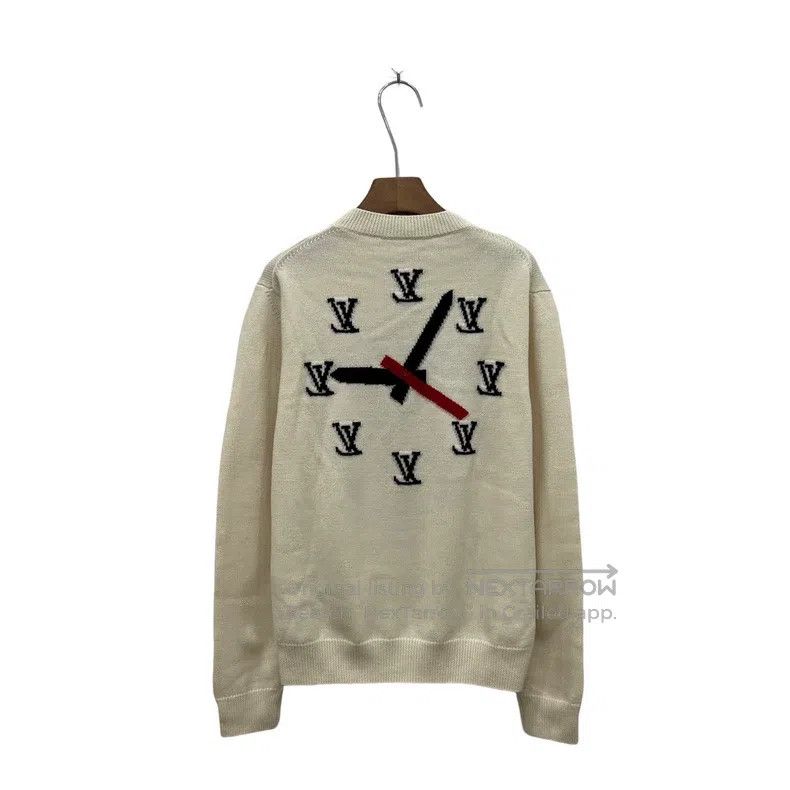 Louis Vuitton Louis Vuitton Clock crewneck pullover wool sweater Size US S / EU 44-46 / 1 - 2 Thumbnail