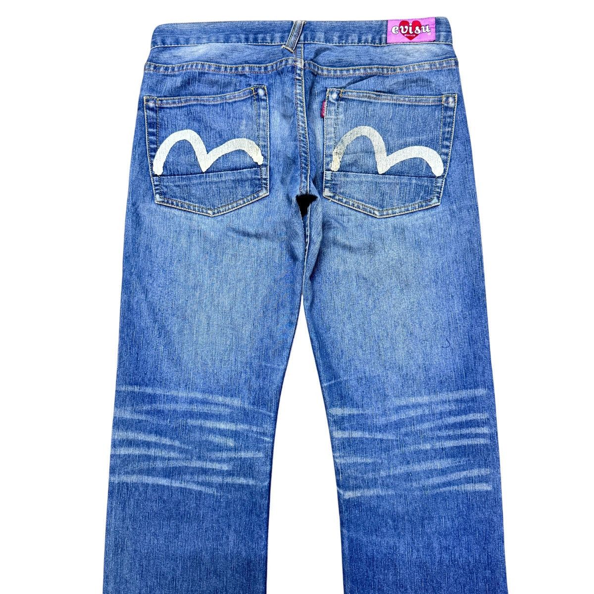 Evisu Evisu Donna Seagul Denim Jeans Size 29" - 9 Thumbnail