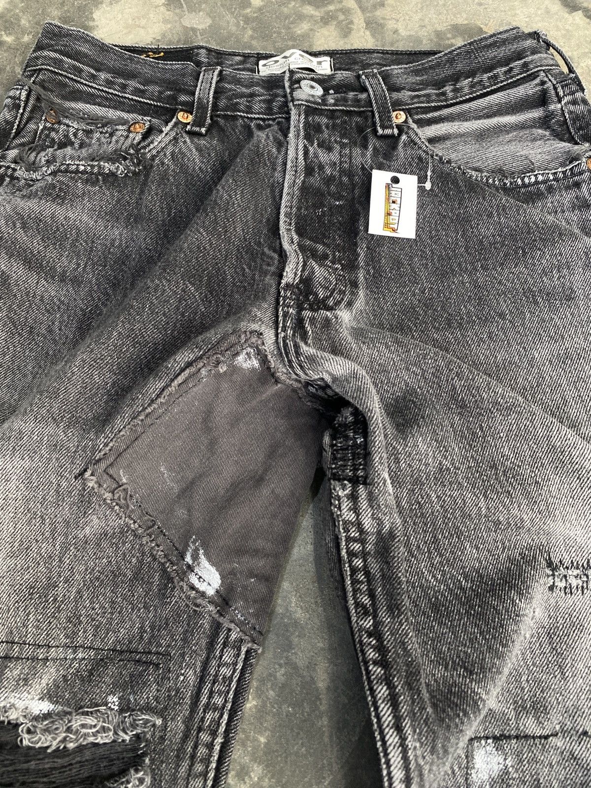 Levi's Vintage🔥Levi’s 501 Over Design Creation By Kousuke Matsui Size US 28 / EU 44 - 6 Thumbnail