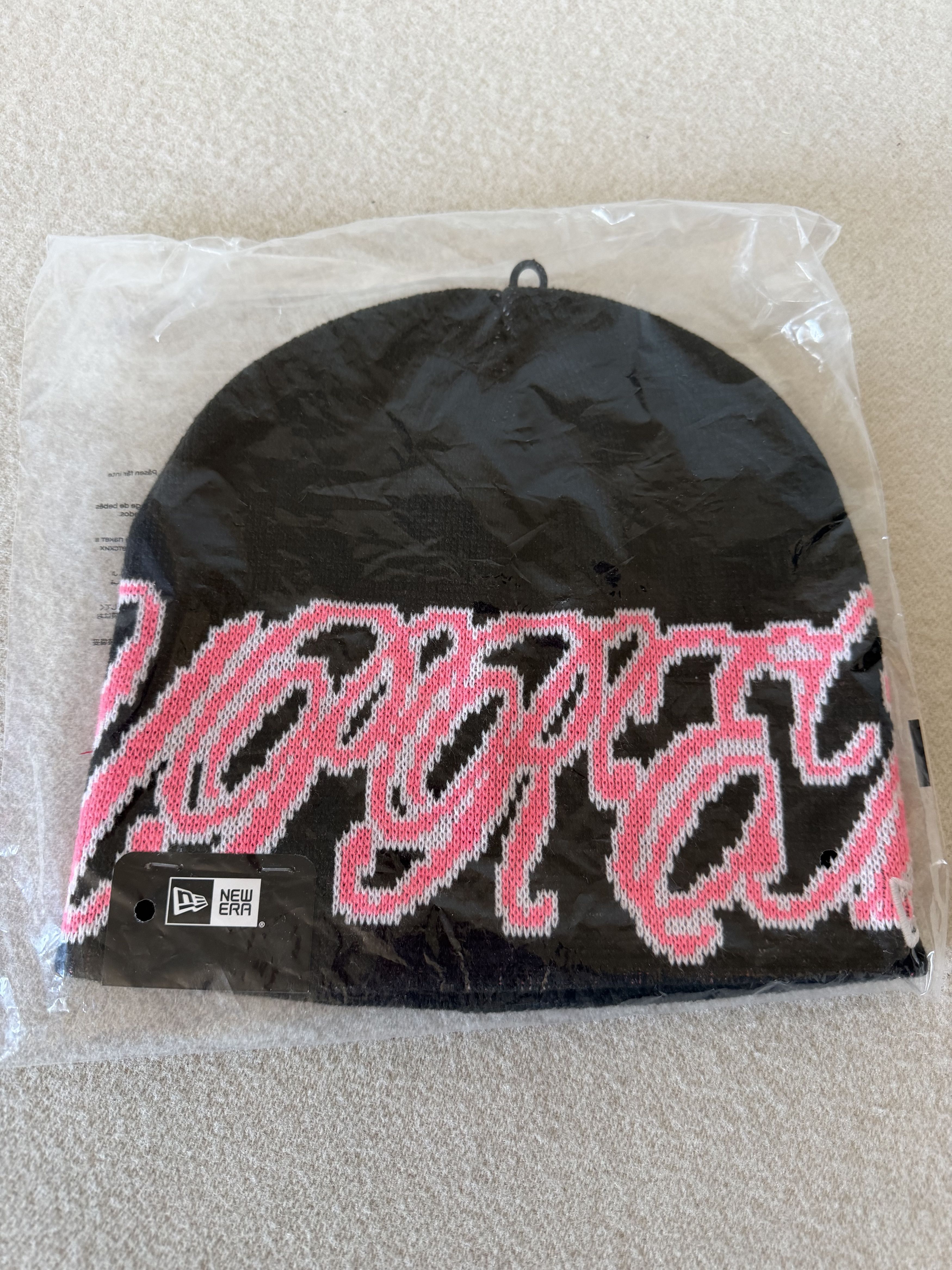 Supreme × New Era Psalm Beanie Buy Supreme x New Era Psalm Beanie 'Purple' - FW23BN41 PURPLE | GOAT