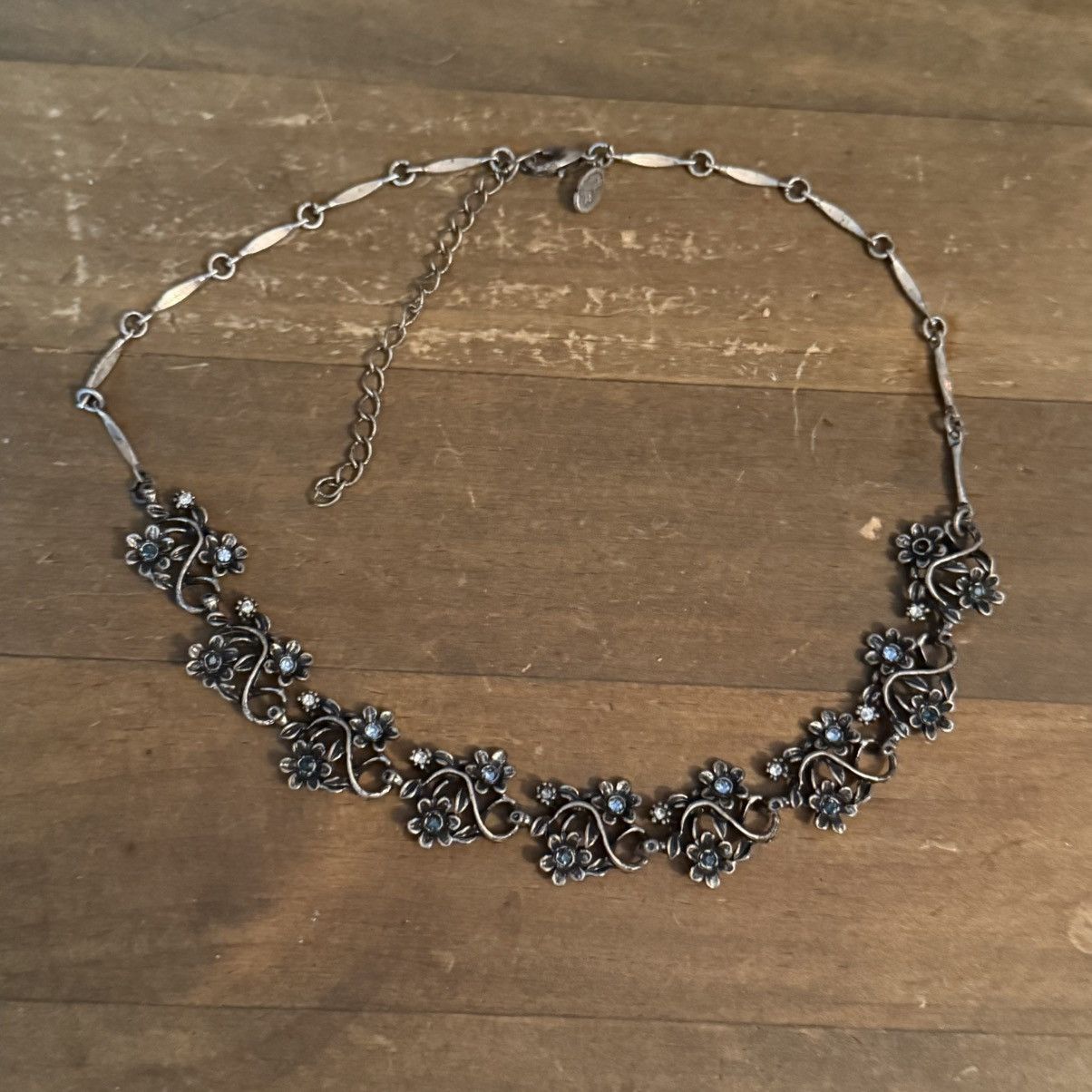 Other Park Lane Anne Marie silver tone floral collar necklace Size ONE SIZE - 2 Thumbnail
