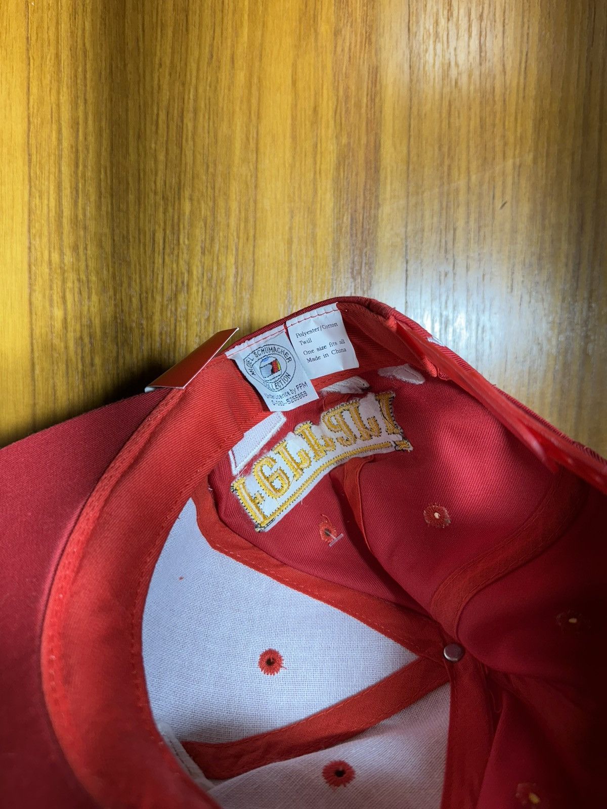 Vintage Vintage Ferrari Dekra Schumacher Hat Size ONE SIZE - 5 Thumbnail