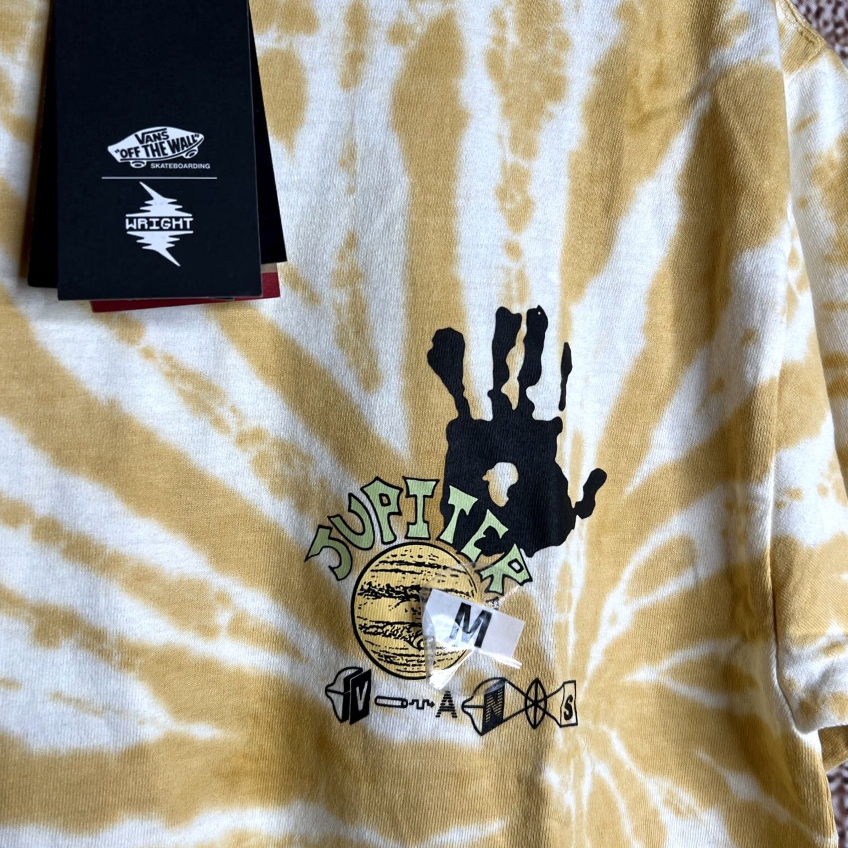 Vans VANS Zion Wright OTW Tie Dye Mustard T-Shirt M Men Short Sleeve Cotton NWT Size US M / EU 48-50 / 2 - 2 Thumbnail