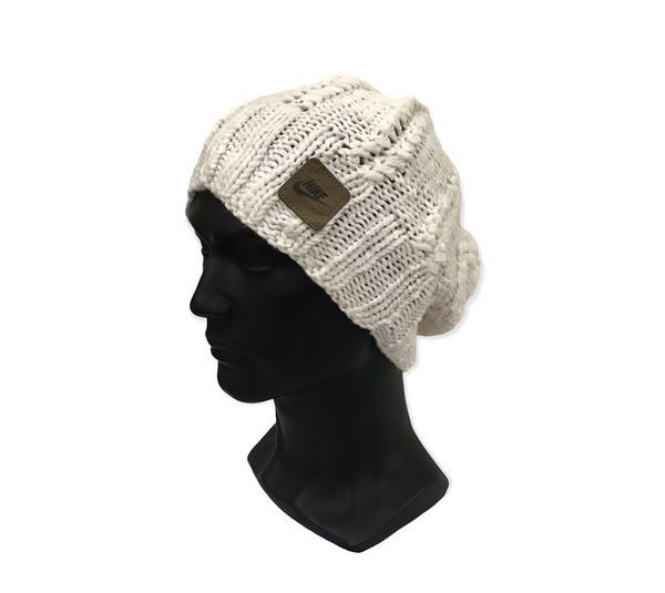 image of Knit Design Beanie Hat, Men's