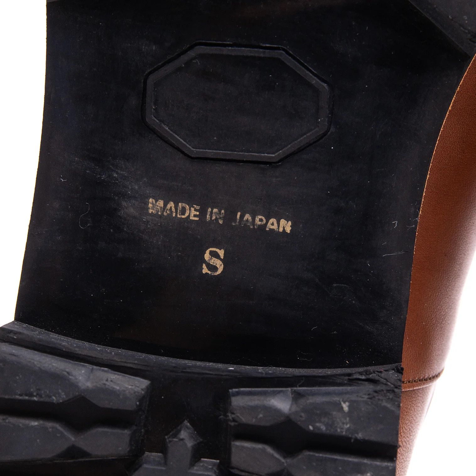 Junya Watanabe T and Leather Austrian Shoes in Brown, Size 27cm Size US 9 / EU 42 - 15 Thumbnail