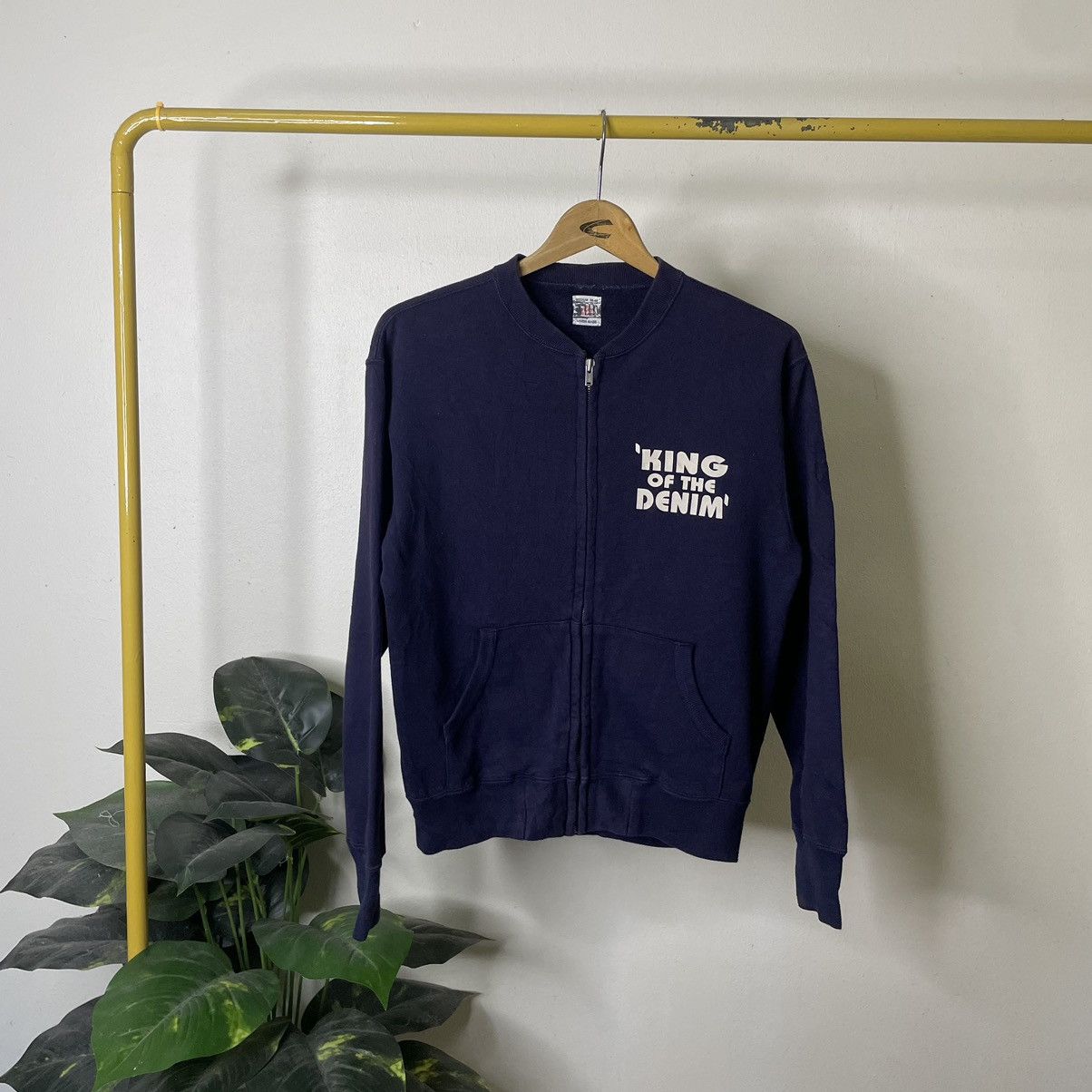 The Flat Head The Flat Head King Of The Denim Zip Up Sweatshirt Size US S / EU 44-46 / 1 - 4 Thumbnail