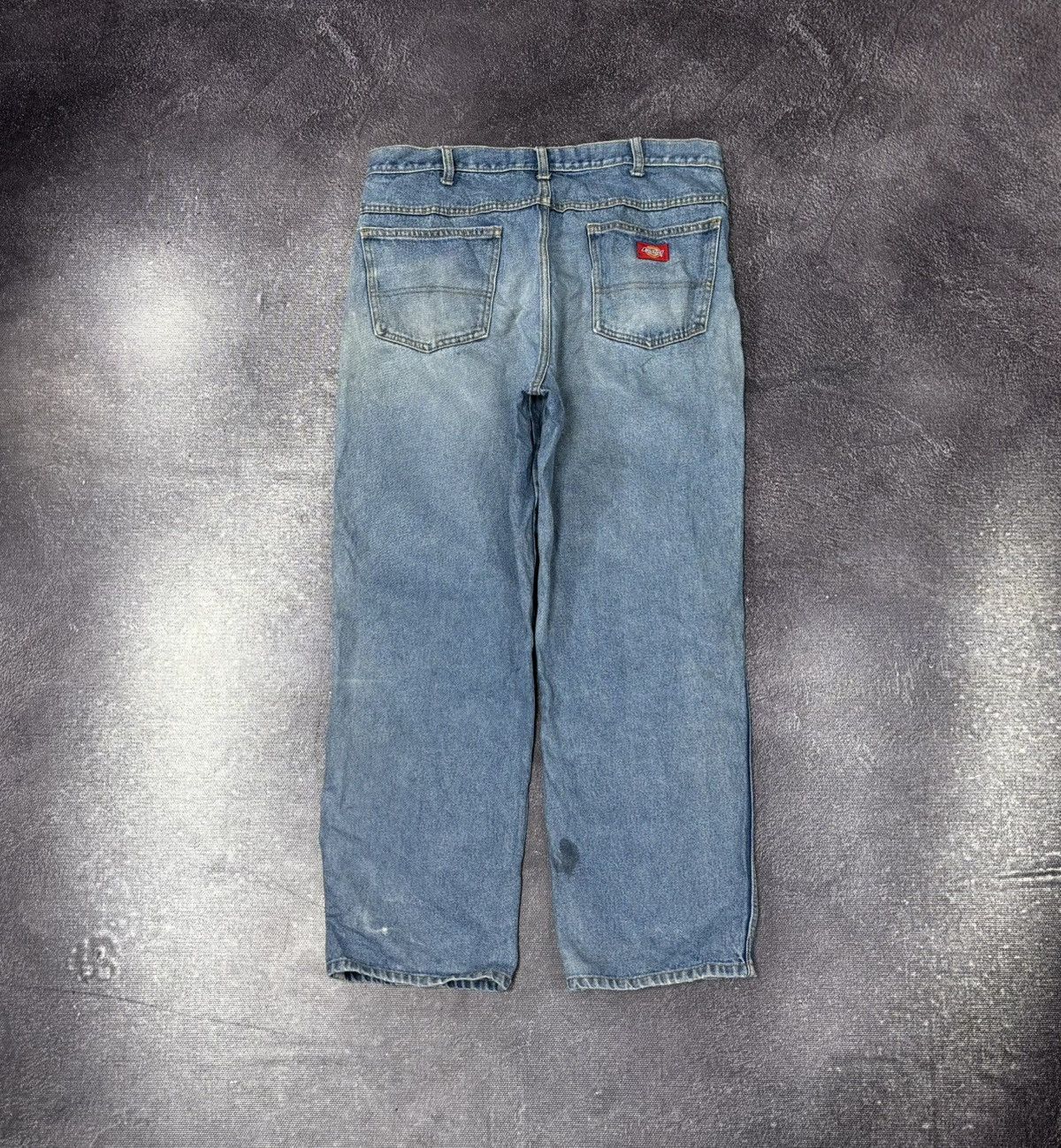 Dickies Vintage Dickies Faded Light Blue Y2K American Denim Jeans Size US 34 / EU 50 - 1 Thumbnail