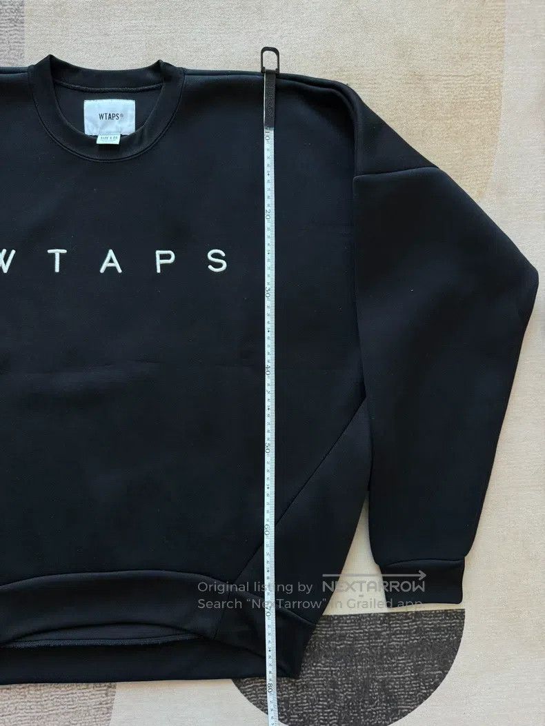 Wtaps Wtaps Black space cotton machine knit t-shirt Size US L / EU 52-54 / 3 - 6 Thumbnail