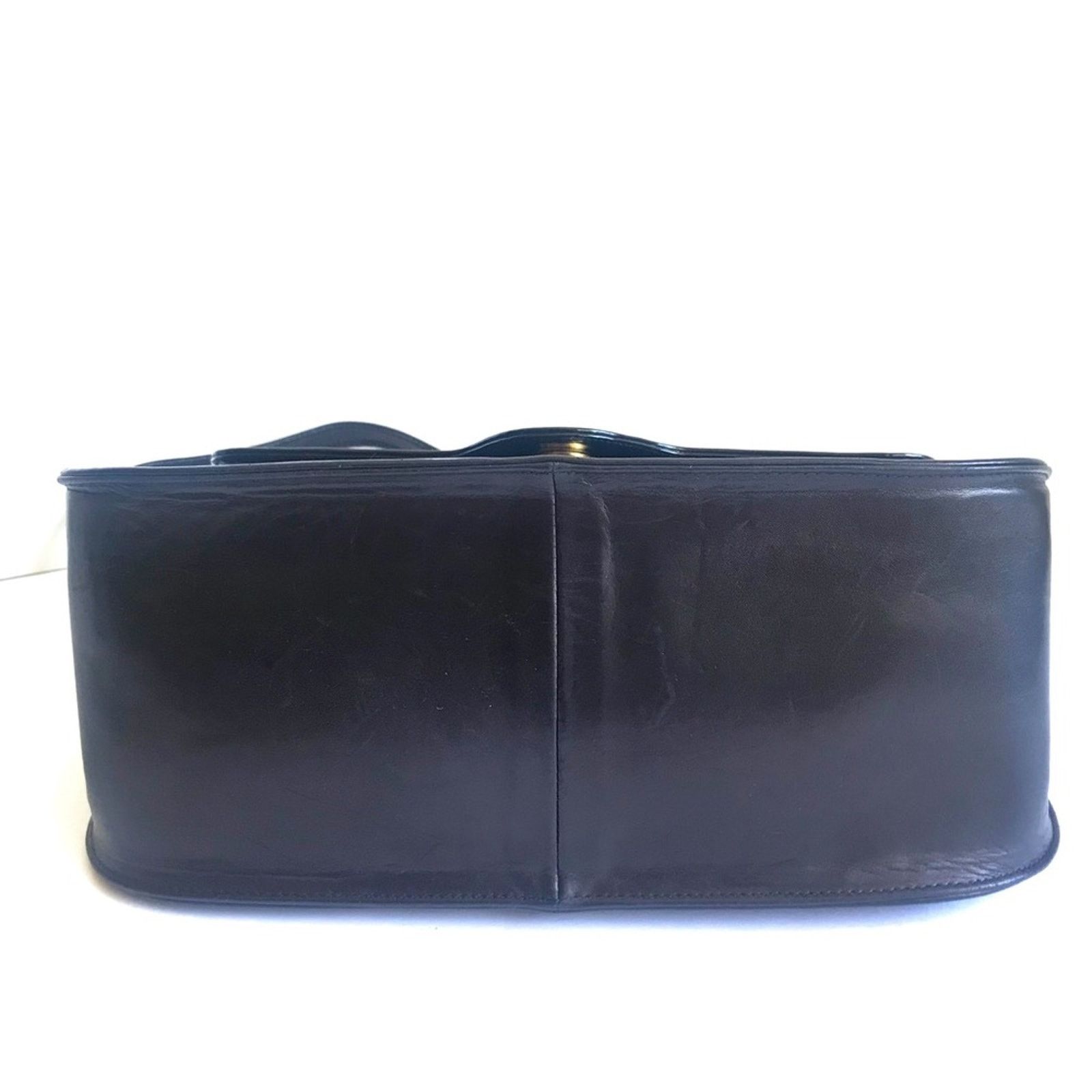 Bally BALLY Chain Flap Shoulder Crossbody Bag ⭐️ Patent Leather Size ONE SIZE - 10 Thumbnail