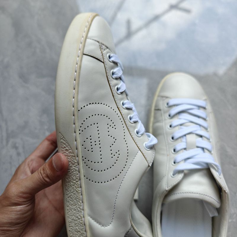 Gucci Gucci Ace Low-Top Sneakers for Men - Size US 10 / EU 43 - 3 Thumbnail