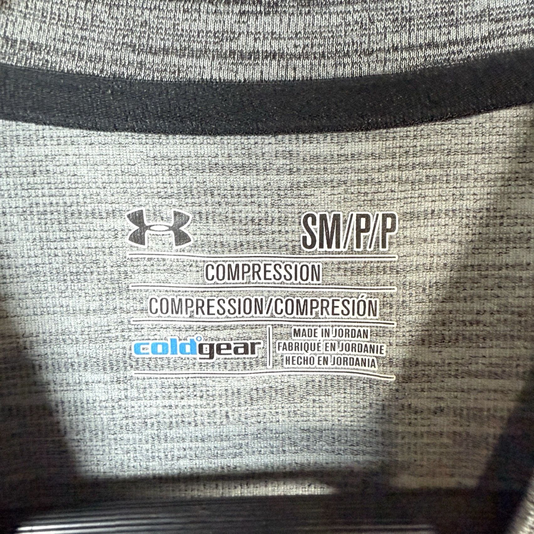Under Armour Under Armour Gray Compression Long Sleeve Shirt Mens Size S Size US S / EU 44-46 / 1 - 4 Thumbnail