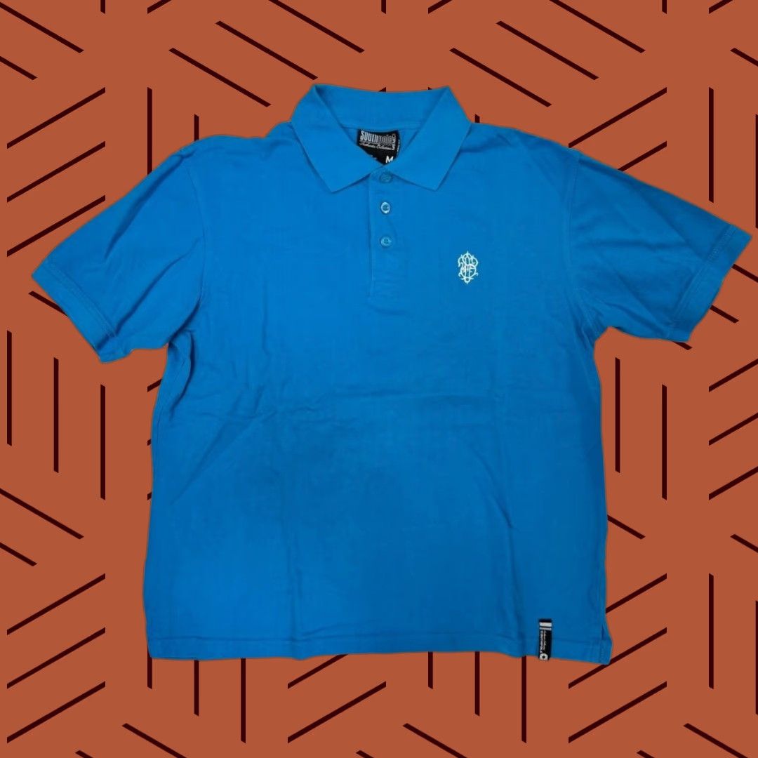 Southpole VINTAGE Southpole Polo Shirt Mens Blue Short Sleeve Hip Hop Y2K Size M Size US M / EU 48-50 / 2 - 1 Thumbnail