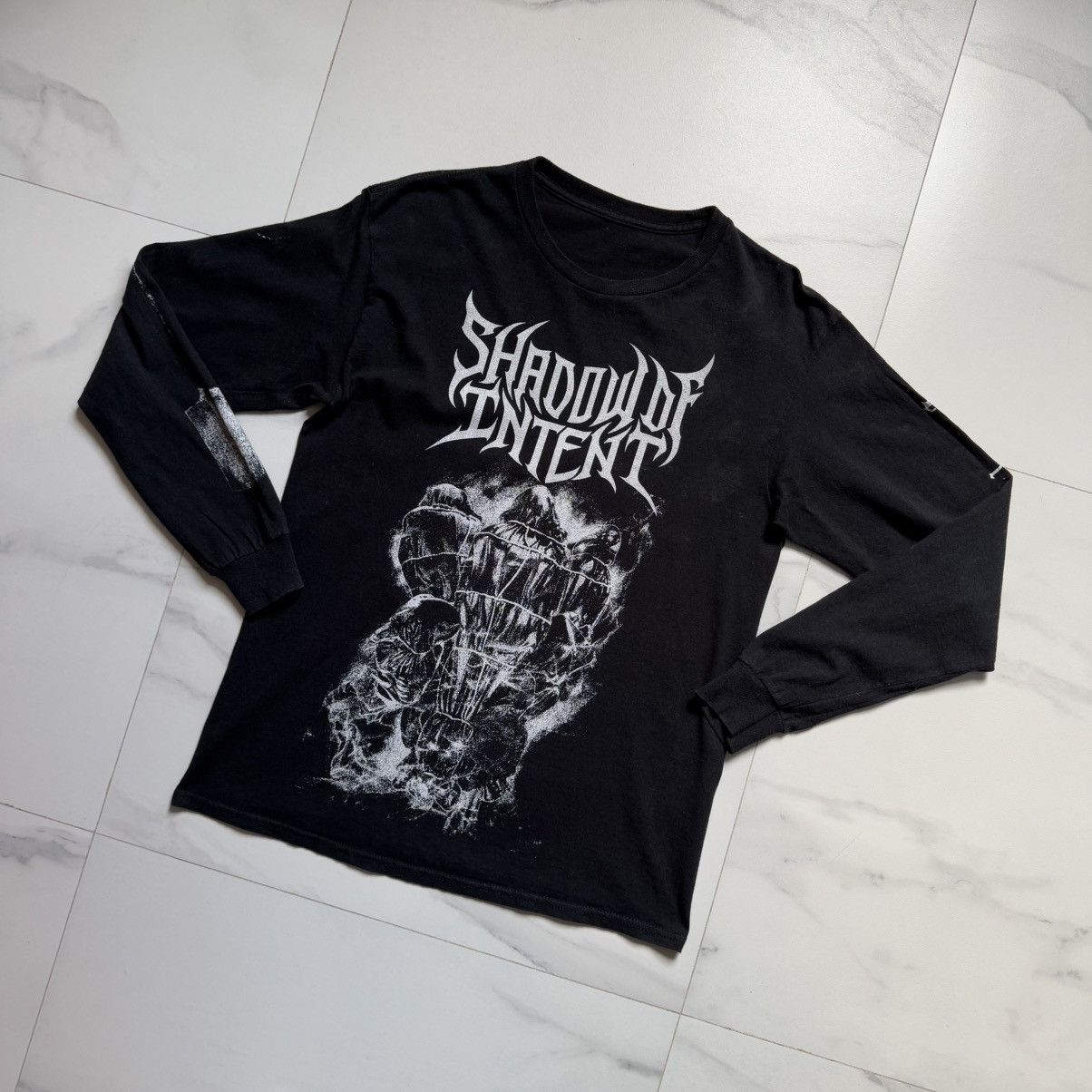 Band Tees × Earl Sweatshirt Rare! Shadow Of Intent Elegy T-Shirt Size US M / EU 48-50 / 2 - 4 Thumbnail