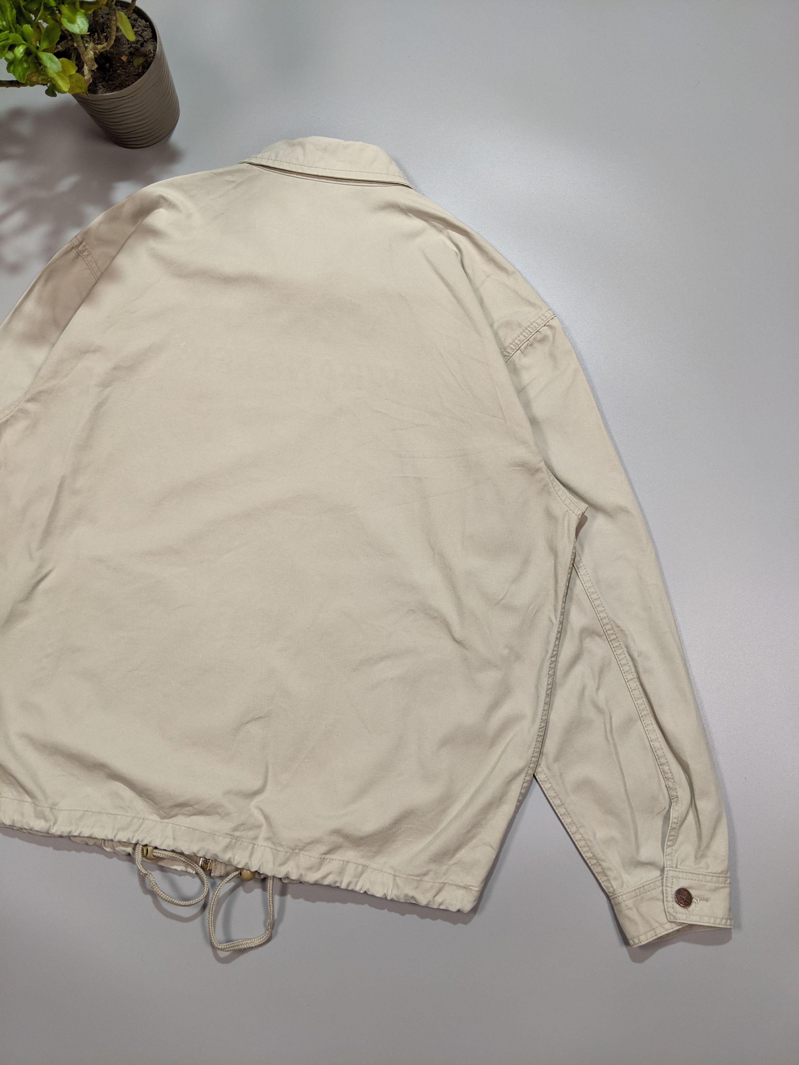 Vintage × Wrangler WRANGLER 80s Vintage Beige Army Hunting Cotton Jacket Size US XXL / EU 58 / 5 - 8 Thumbnail