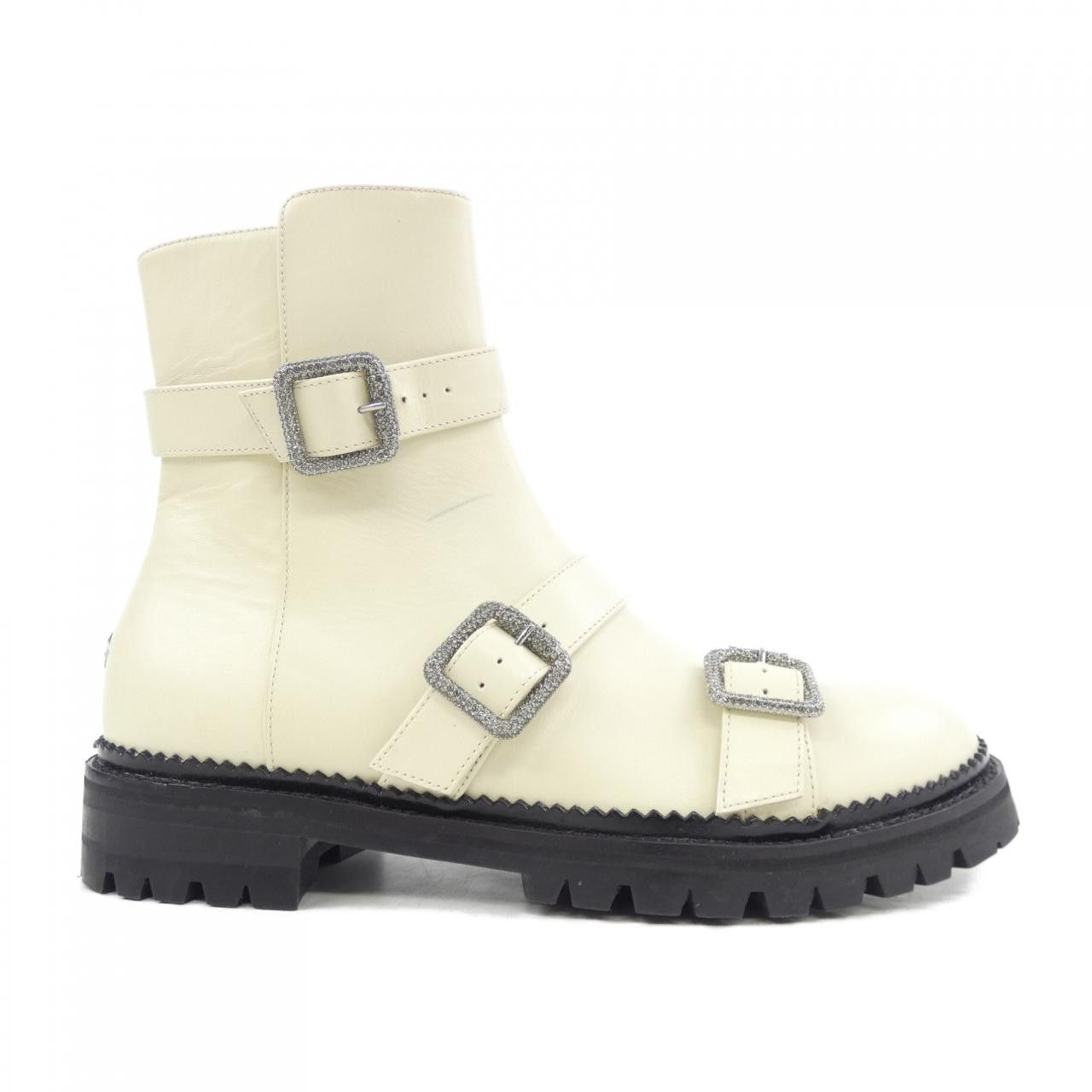 Jimmy Choo JIMMY CHOO Boots Leather Shoes DUTY FREE for USA