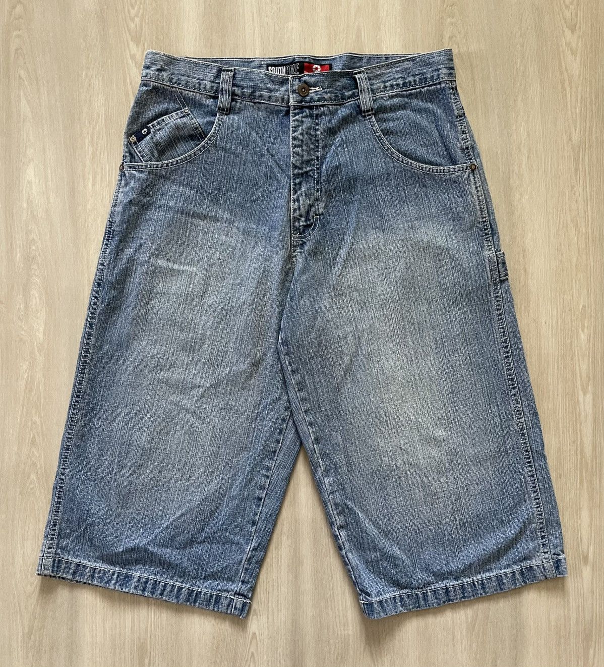 Southpole × Vintage Vintage Southpole Carpenter Denim Jorts Sz 34x18.5 Size US 34 / EU 50 - 2 Thumbnail