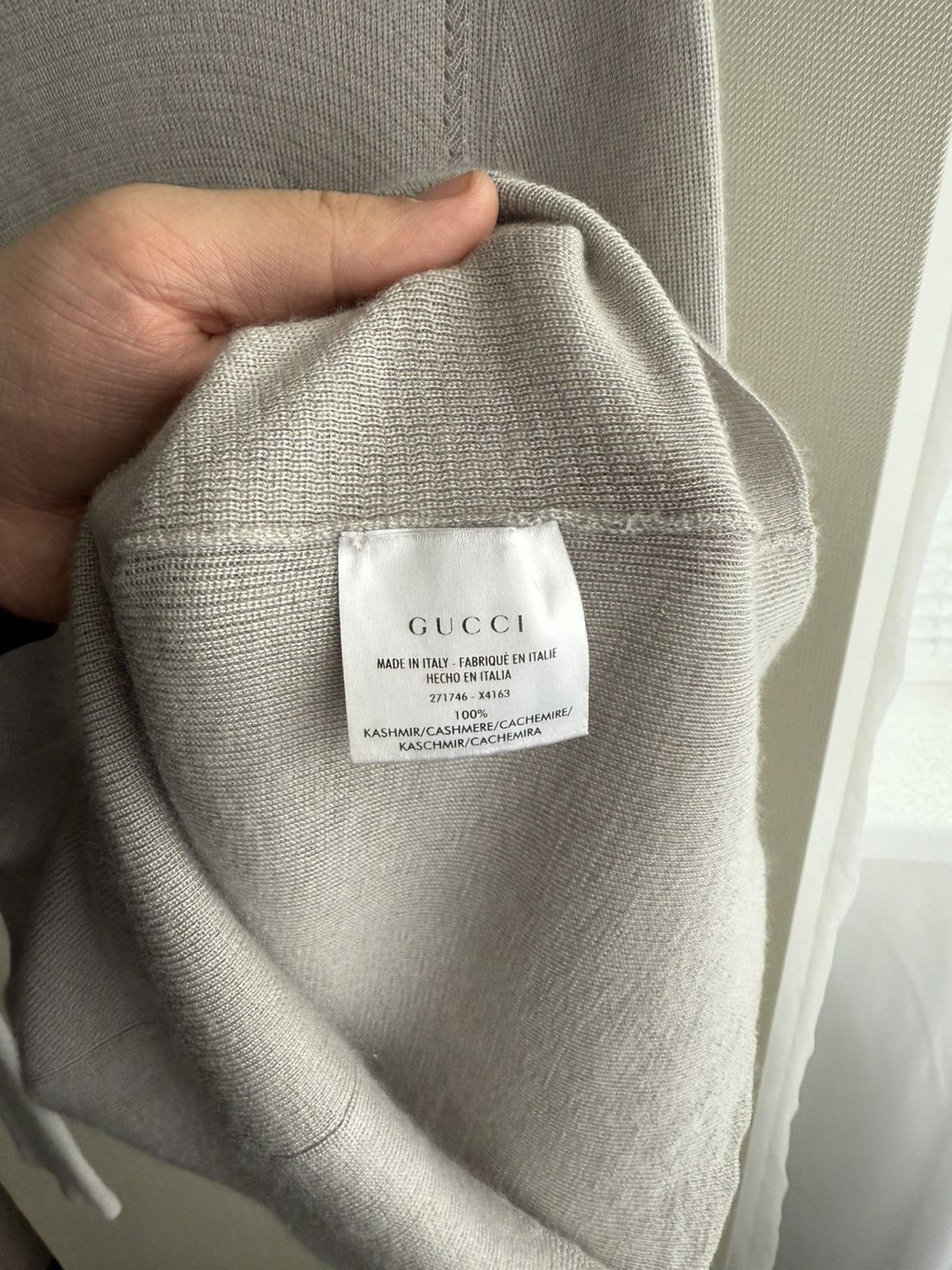 Gucci Gucci 100% cashmere turtleneck sweater Size S / US 4 / IT 40 - 7 Thumbnail