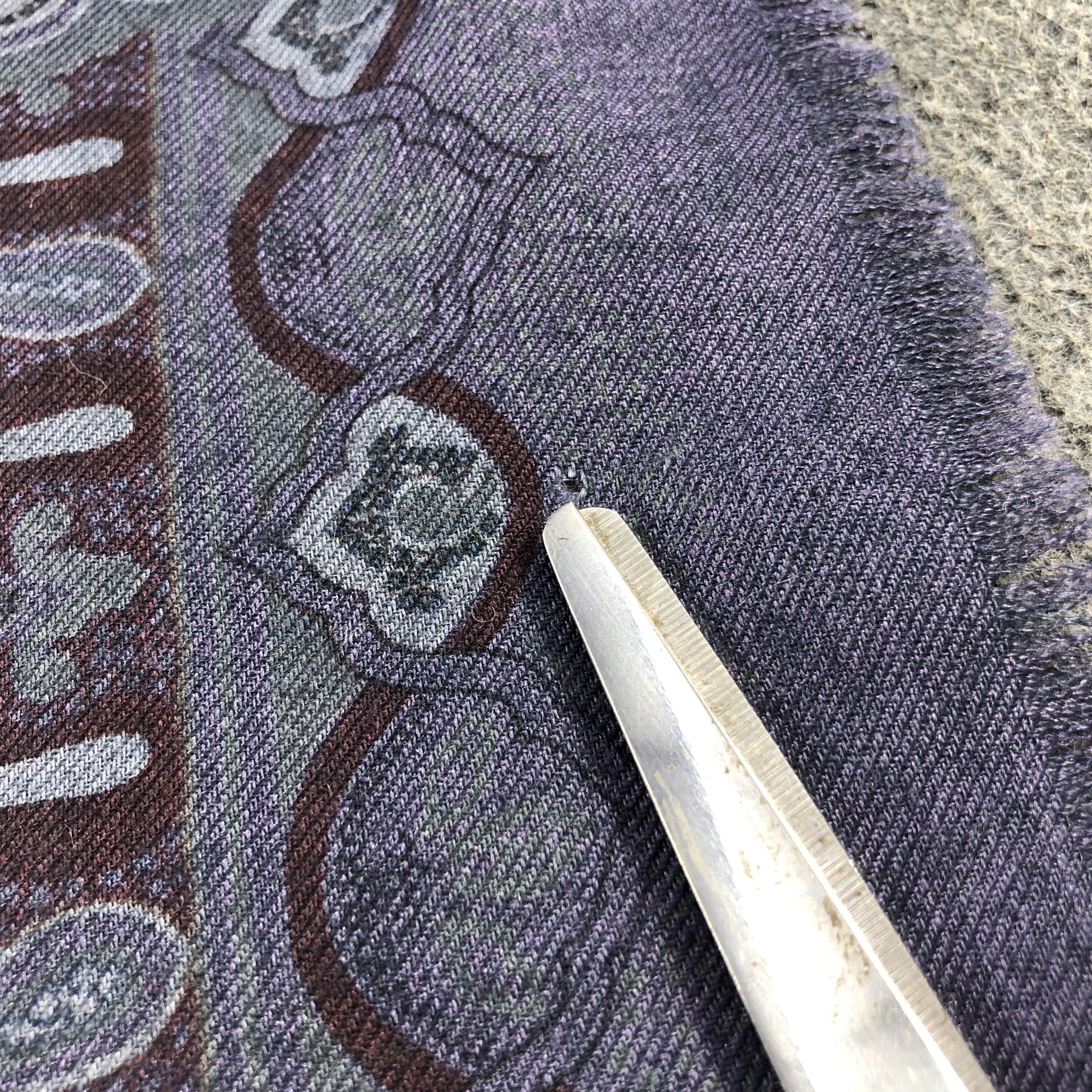 Etro Etro Paisley Silk/Wool Stole Scarf Muffler Neckwear V2949 Size ONE SIZE - 7 Thumbnail
