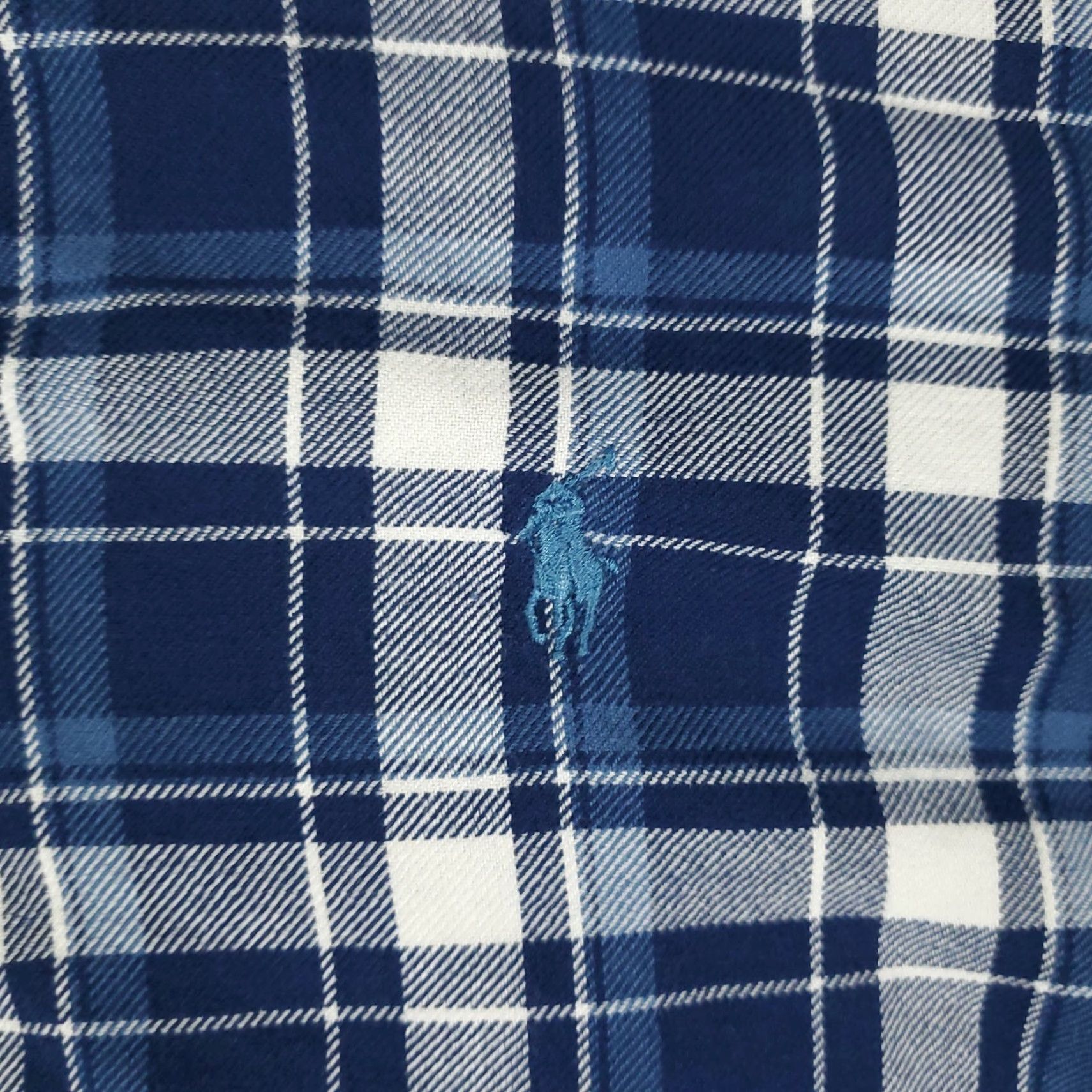 Ralph Lauren VINTAGE Ralph Lauren Shirt Mens 2XL Long Sleeve Button Up Collared Cotton Plaid Logo Classic Size US XXL / EU 58 / 5 - 2 Thumbnail