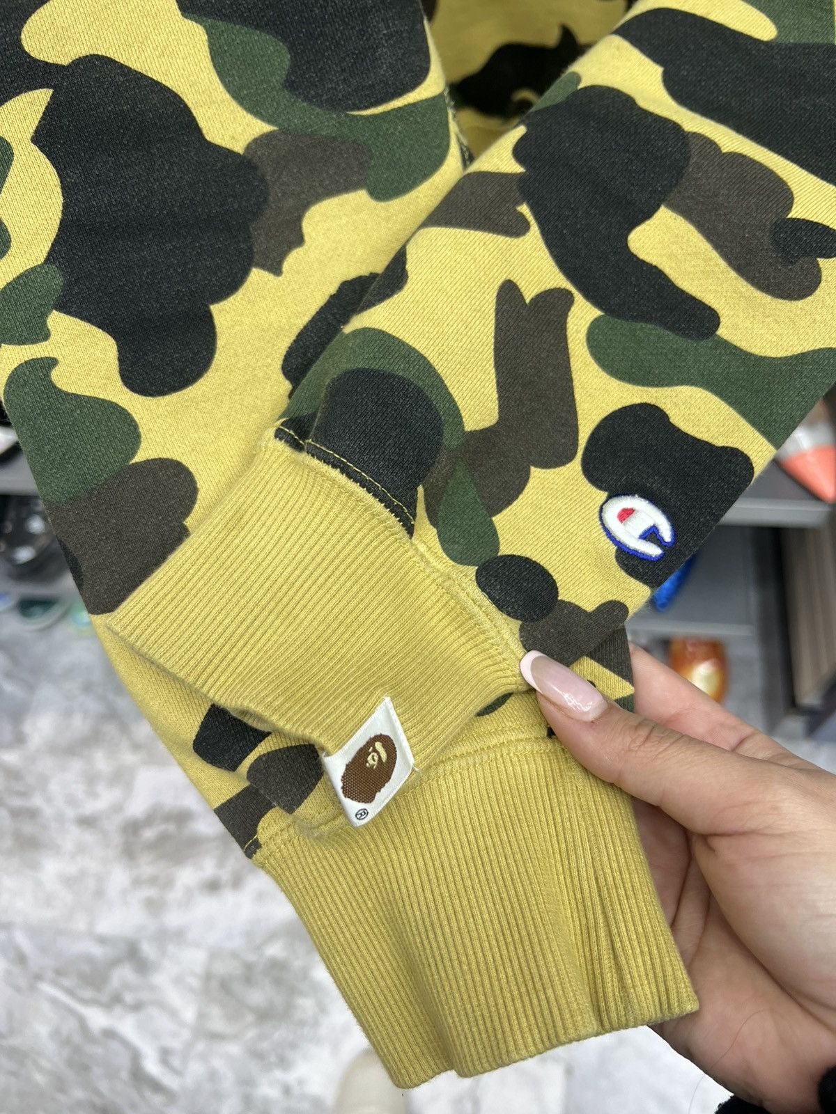 Bape × Champion Bape x Champion Crewneck Size US XL / EU 56 / 4 - 7 Thumbnail
