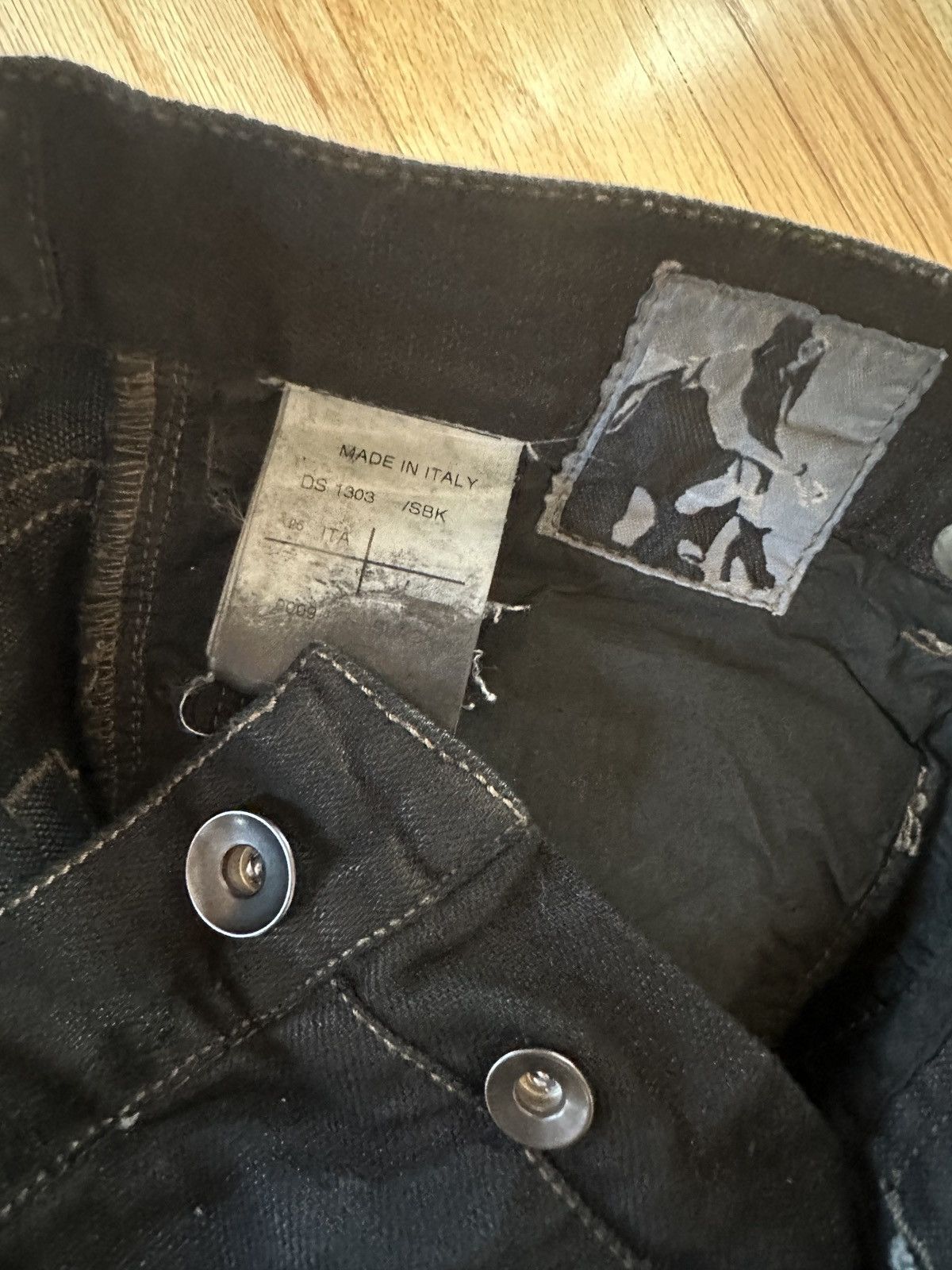 Rick Owens 2009 Rick Owens DS 1303 Sbk Detroit cut Size US 30 / EU 46 - 5 Thumbnail