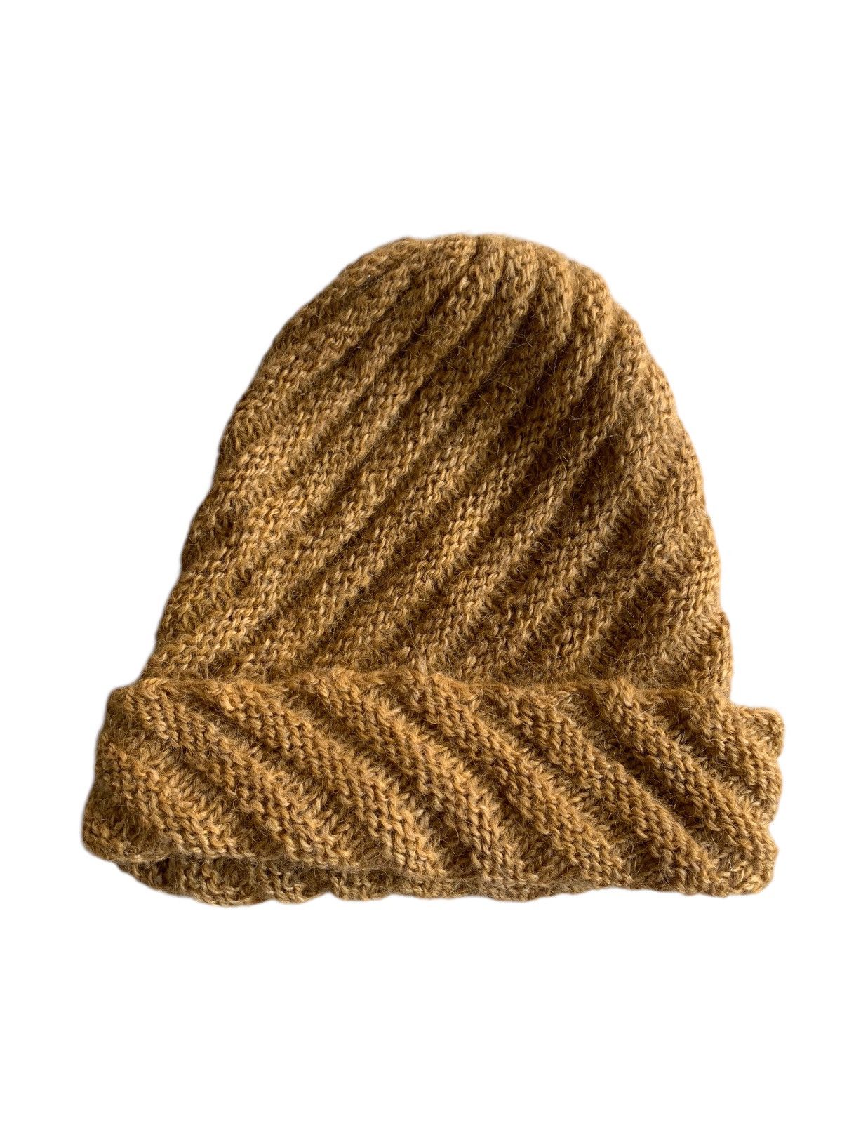Japanese Brand × Kapital × Vintage Hippies Style Slouchy Fur Knitted Long Beanie Hats Size ONE SIZE - 7 Thumbnail