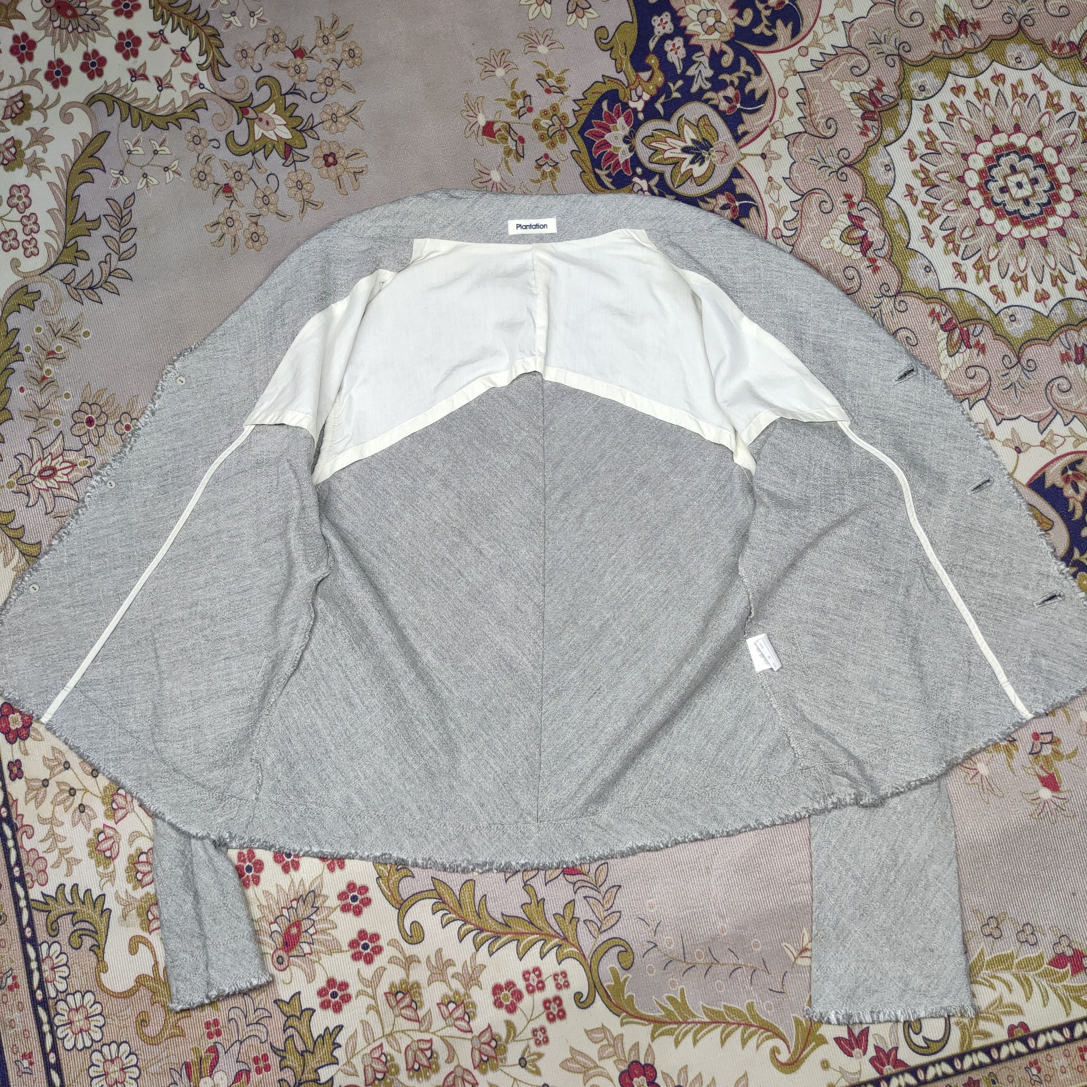 Issey Miyake a75 Plantation by Issey Miyake Distressed style jacket Size M / US 6-8 / IT 42-44 - 3 Thumbnail