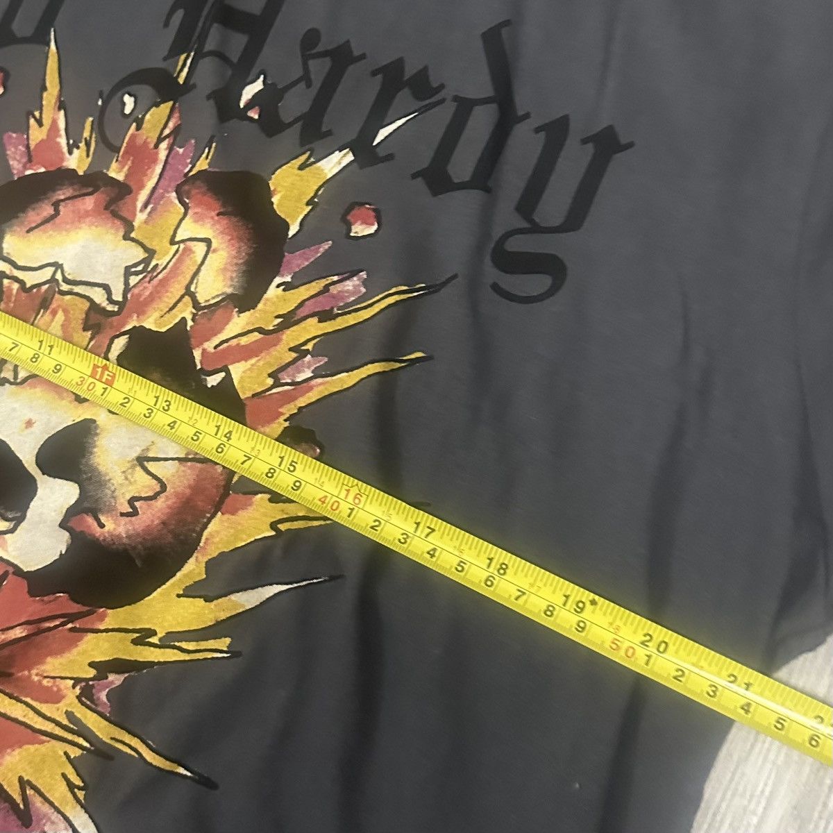 Ed Hardy Ed Hardy Exploding Skull Graphic T-Shirt Y2K Size US L / EU 52-54 / 3 - 3 Thumbnail
