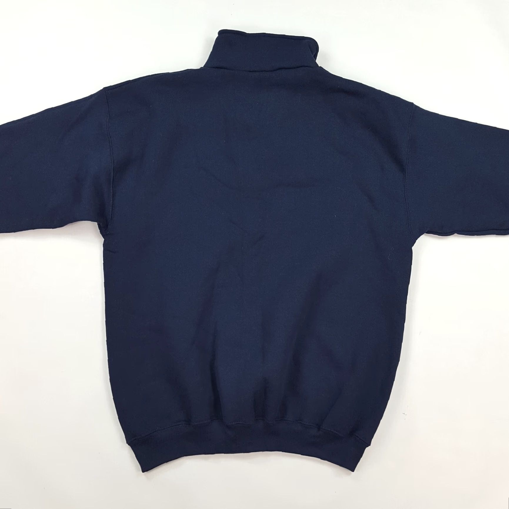 Logo Athletic VINTAGE Logo Athletic Men's Large 1/4 Zip Navy Blue Crewneck Sweatshirt Size US L / EU 52-54 / 3 - 6 Thumbnail