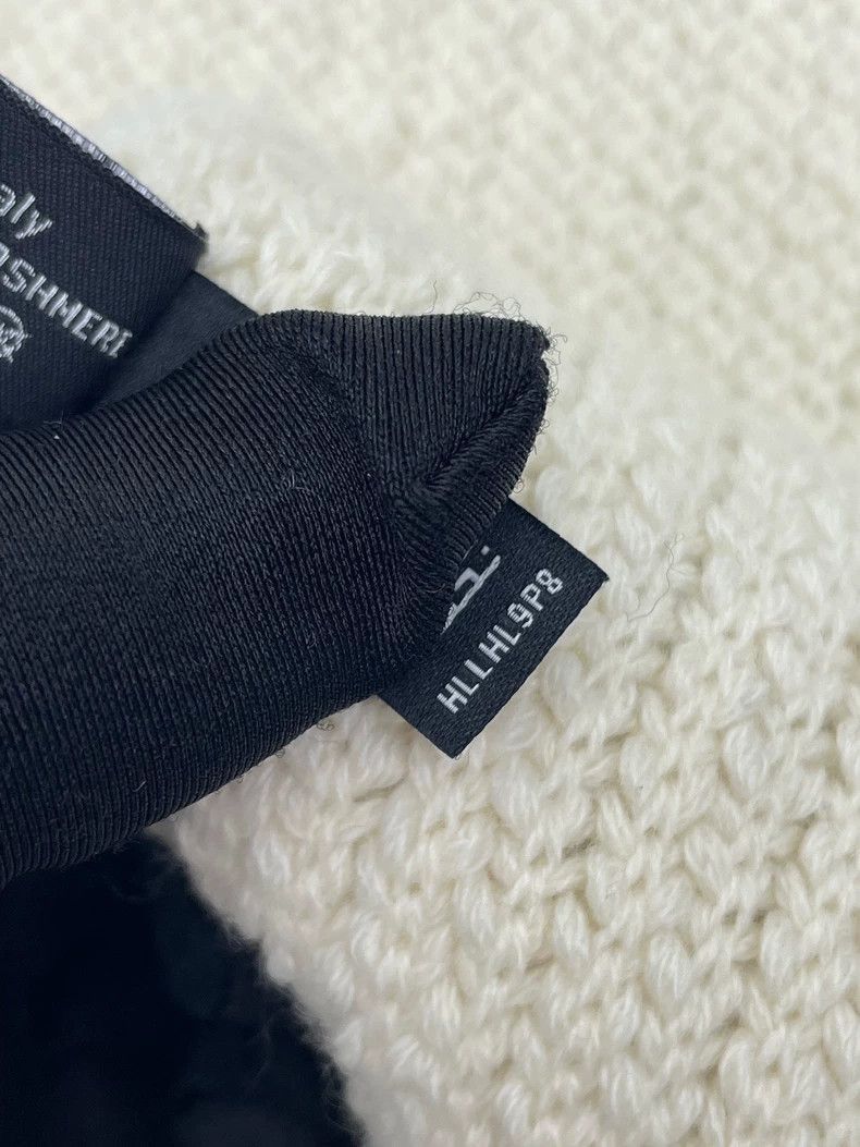 Chanel Chanel Black White Scarf Knit Wool Style -2505 Size ONE SIZE - 4 Thumbnail