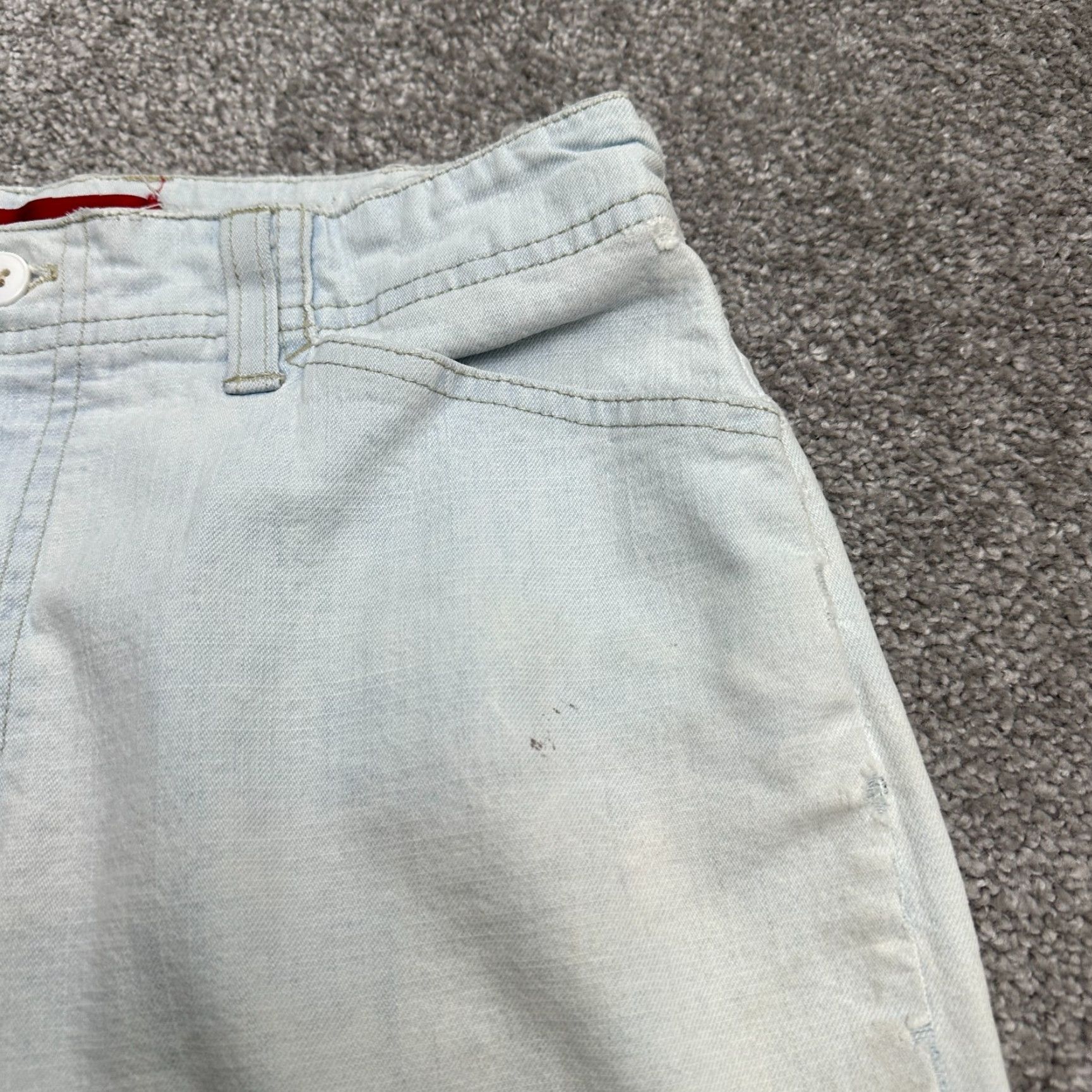 Gloria Vanderbilt VINTAGE Gloria Vanderbilt Jeans Denim Mom 6 Women 28x20.5 Light Blue 5-Pocket Sun, Fashion, Classic Womens Size 28" / US 6 / IT 42 - 6 Thumbnail