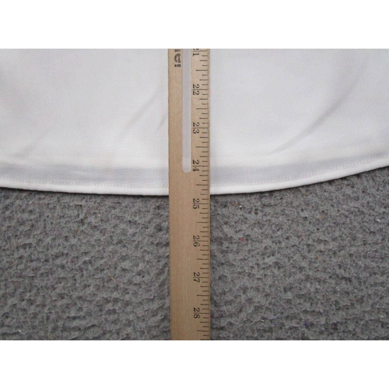 Forever 21 FOREVER 21 Blouse Shirt Women L White Sleeveless Lightweight Casual Spring Summer Size L / US 10 / IT 46 - 7 Thumbnail