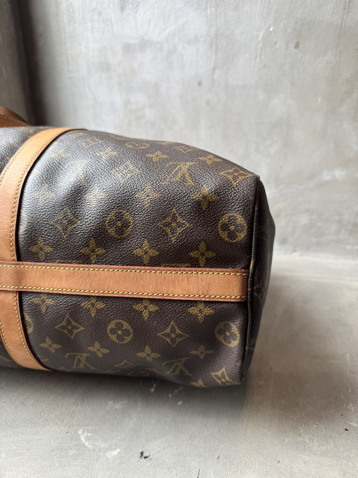 Louis Vuitton Louis Vuitton Monogram Flannery 45 Tote Bag Brown Size ONE SIZE - 5 Thumbnail