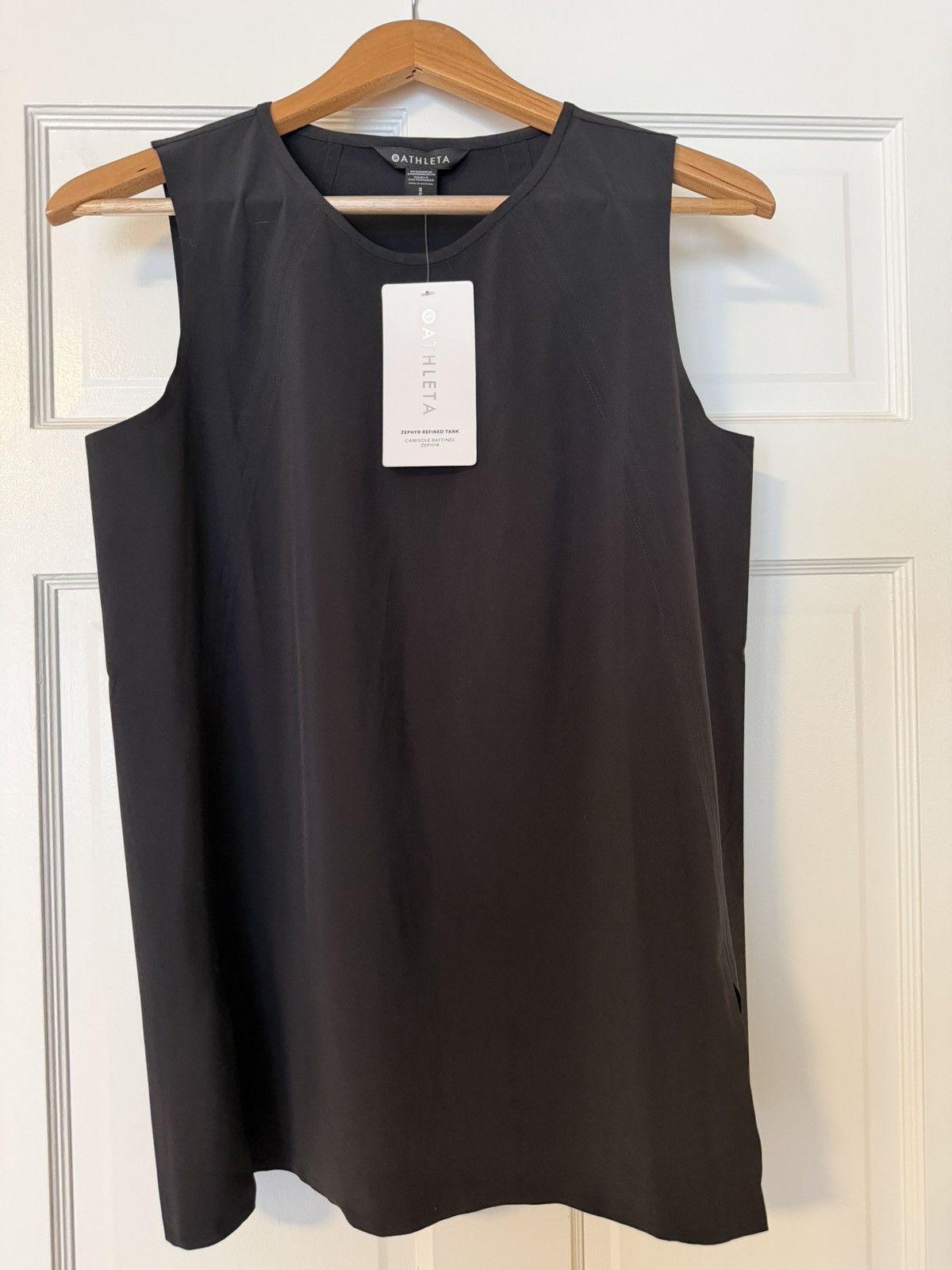 Athleta Athleta Zephyr Tank in Black Sleeveless Size S / US 4 / IT 40 - 1 Thumbnail