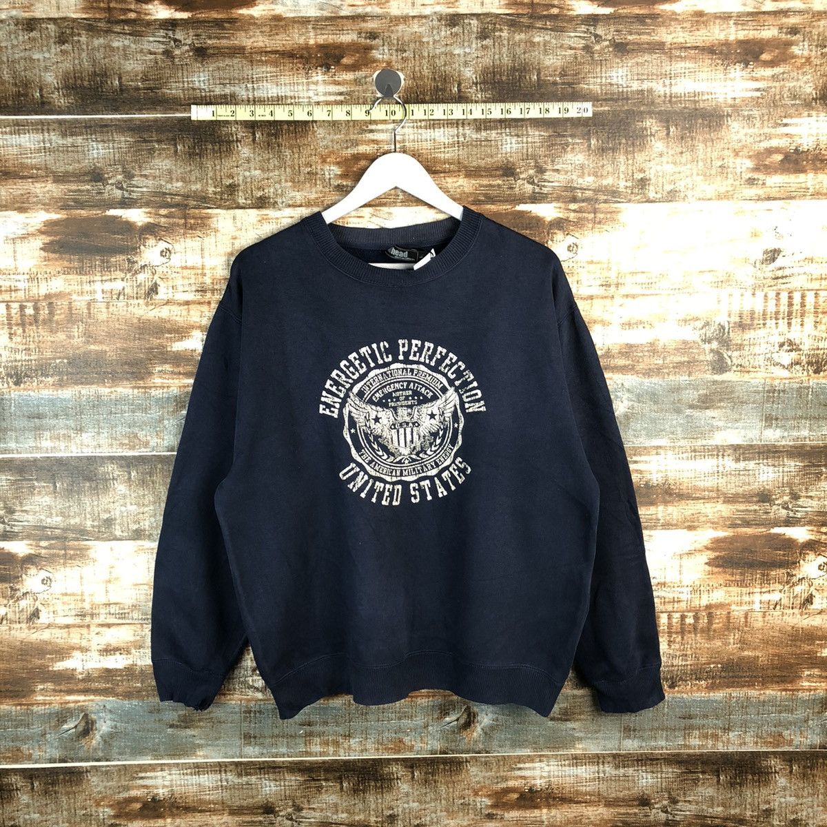 Over Head usa Dark Blue Sweatshirt #A1918