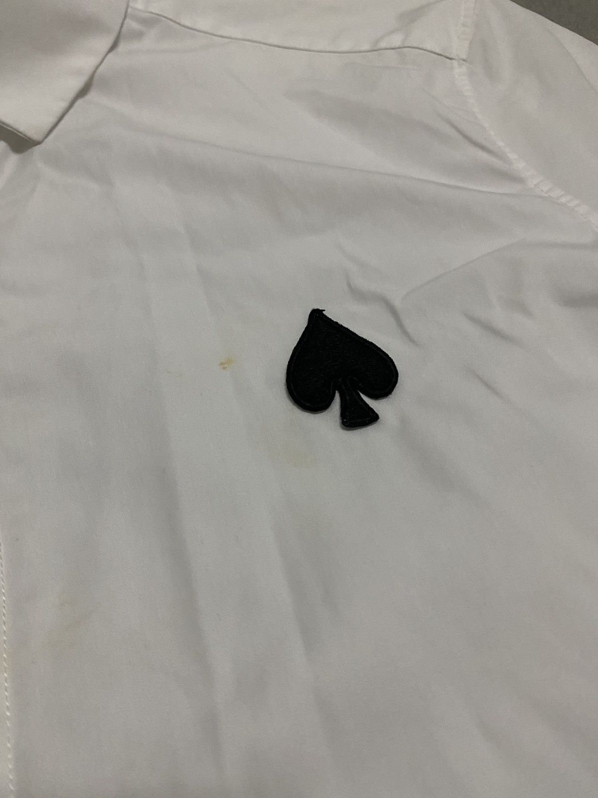 Japanese Brand × Neil Barrett × Vintage Vintage Black Barrett Spade Neil Barrett White Shirt Size US L / EU 52-54 / 3 - 4 Thumbnail