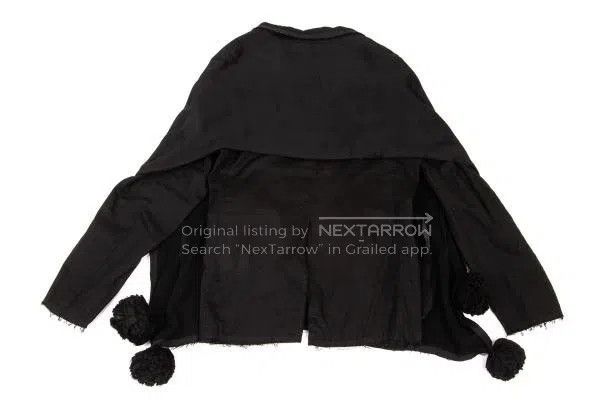 Comme des Garcons Comme des Garcons Black Retro Ball Decorated Jacket Size M / US 6-8 / IT 42-44 - 3 Thumbnail