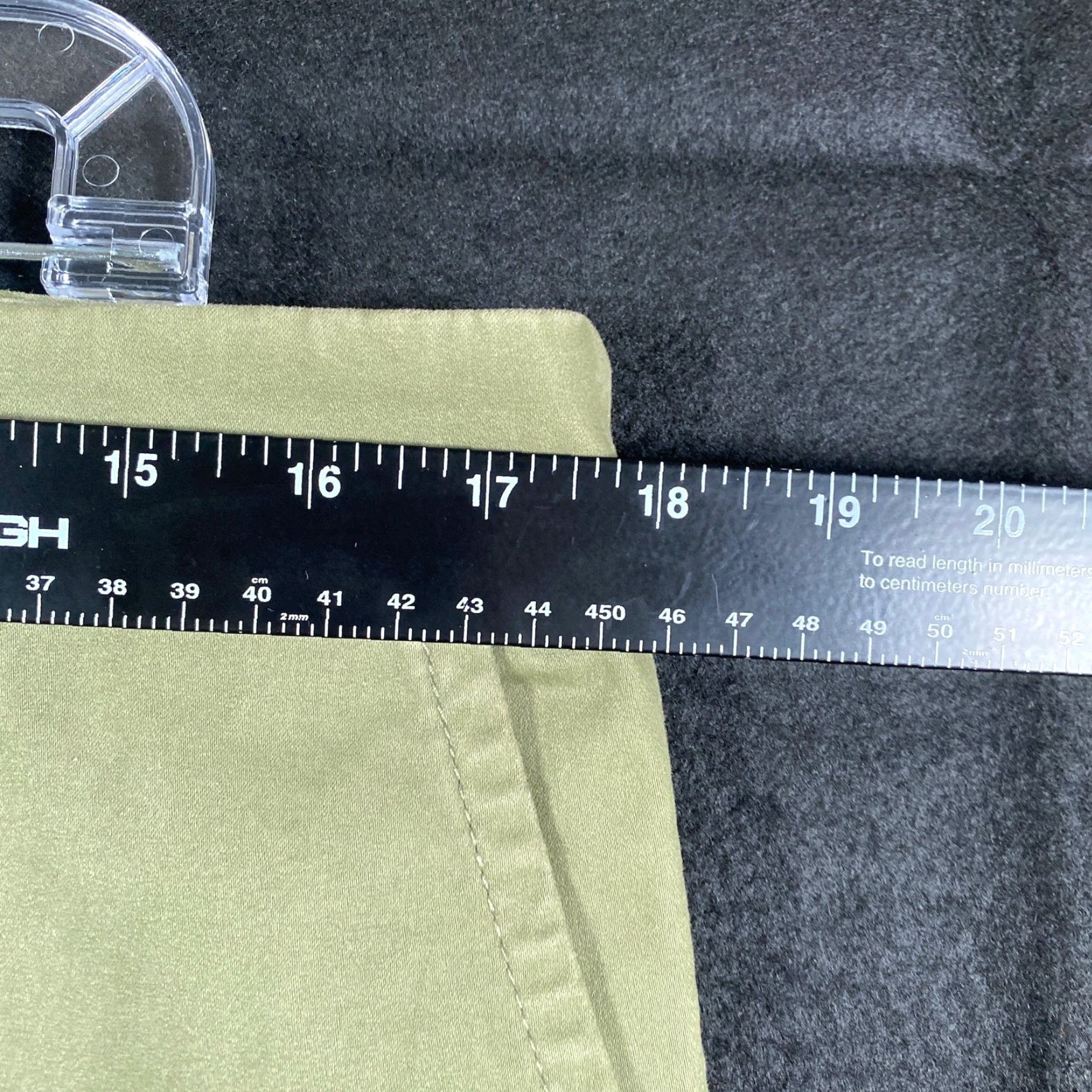 Talbots Talbots Womens Pants Green Straight Leg Work Casual Normcore Stretch 10 Size 24" / US 00 / IT 34 - 7 Thumbnail