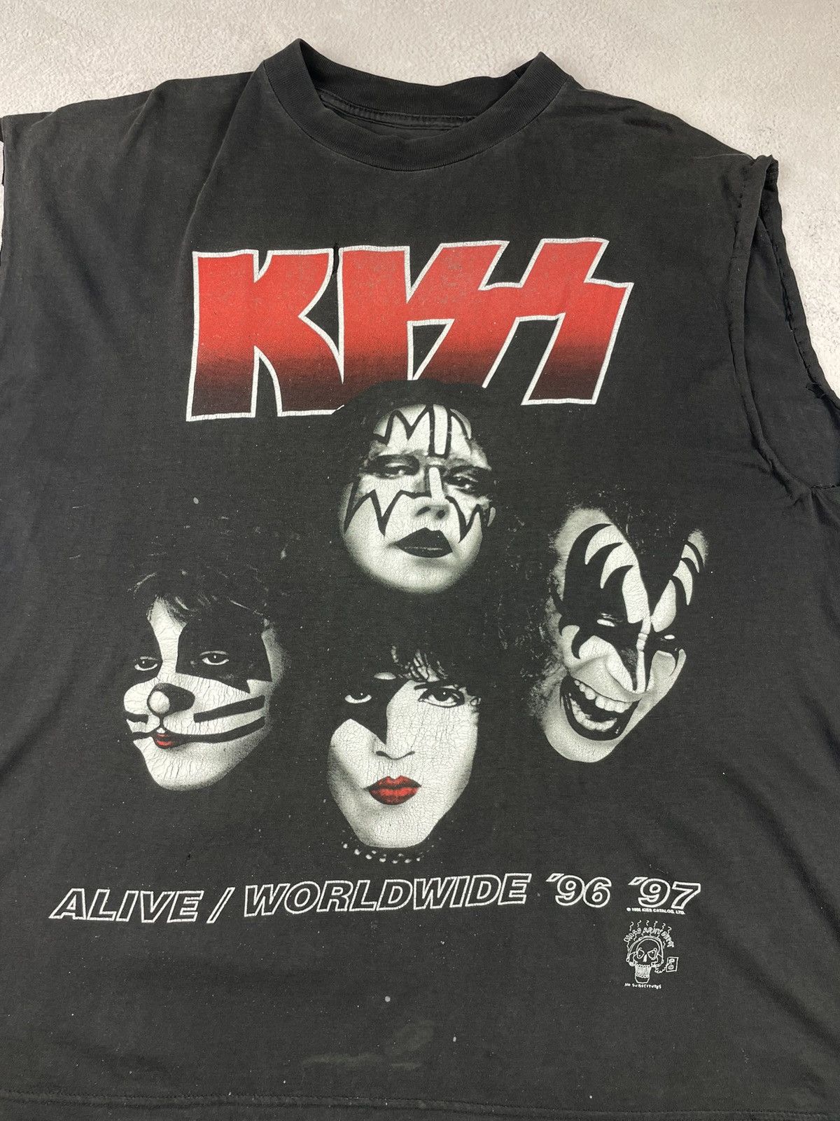 KISS Vintage KISS 96-97 Alive World Tour Black I GOT THE BEST Size US M / EU 48-50 / 2 - 4 Thumbnail