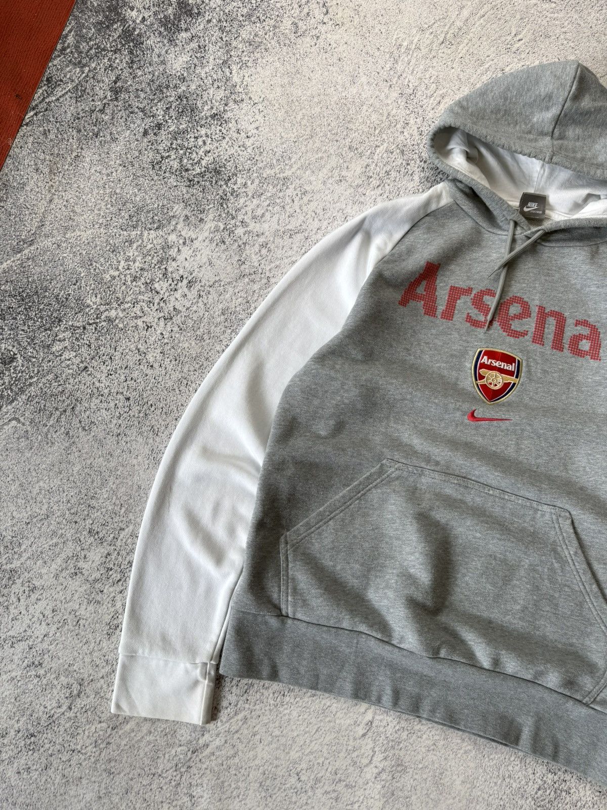 Nike Vintage Nike Arsenal Center Swoosh Y2K Big Logo Size US M / EU 48-50 / 2 - 7 Thumbnail