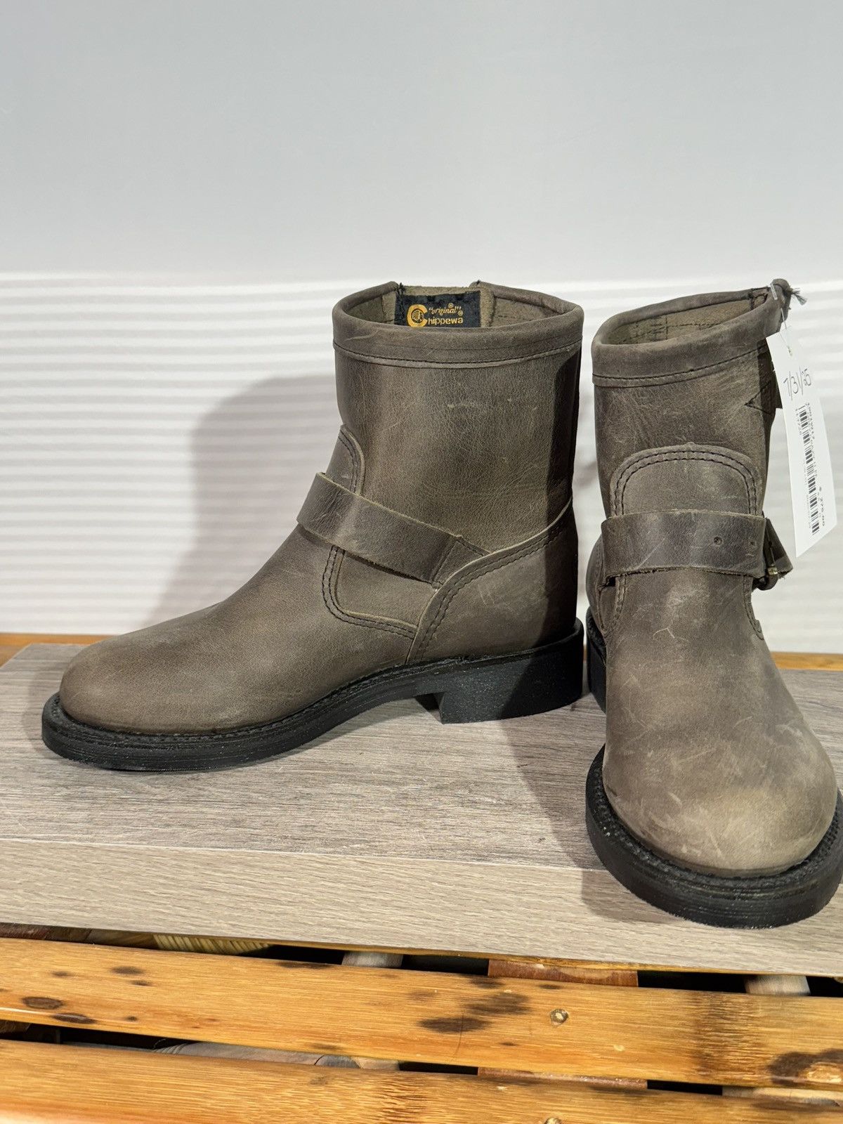 Chippewa Chippewa Raynard 7" Engineer Boots 1901W17 Grey Size 5.5 Size US 5.5 / IT 35.5 - 3 Thumbnail