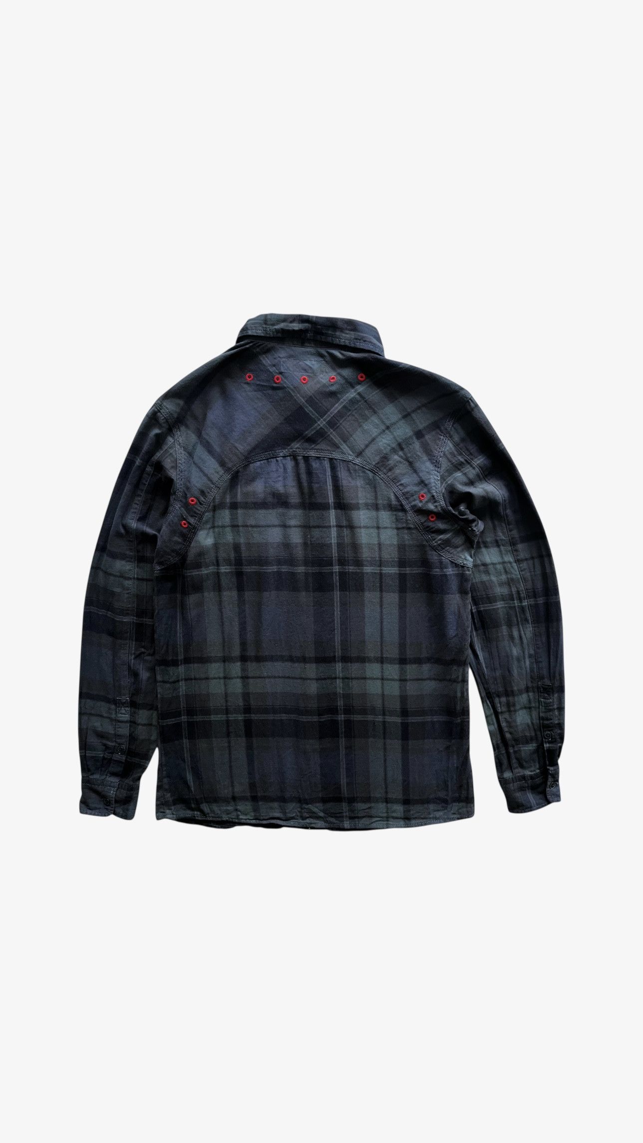 Diesel Vintage Y2K Men's Diesel 55DSL Tartan Shirt Size US S / EU 44-46 / 1 - 3 Thumbnail