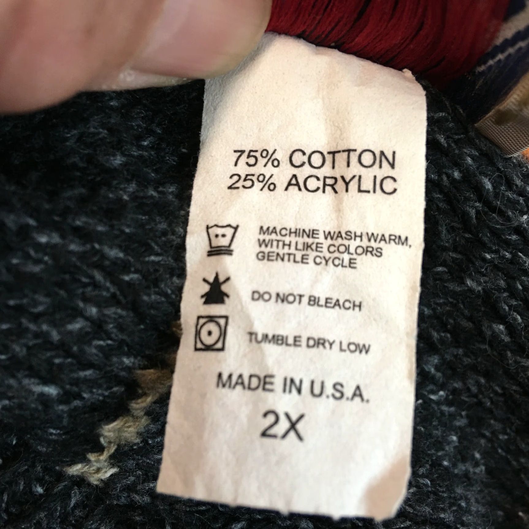 Chimala Himalaya Mens Sweater Shirt Pullover Knitted Gray Striped Winter 2X Crew Neck Casual Vintage? Size US XXL / EU 58 / 5 - 5 Thumbnail