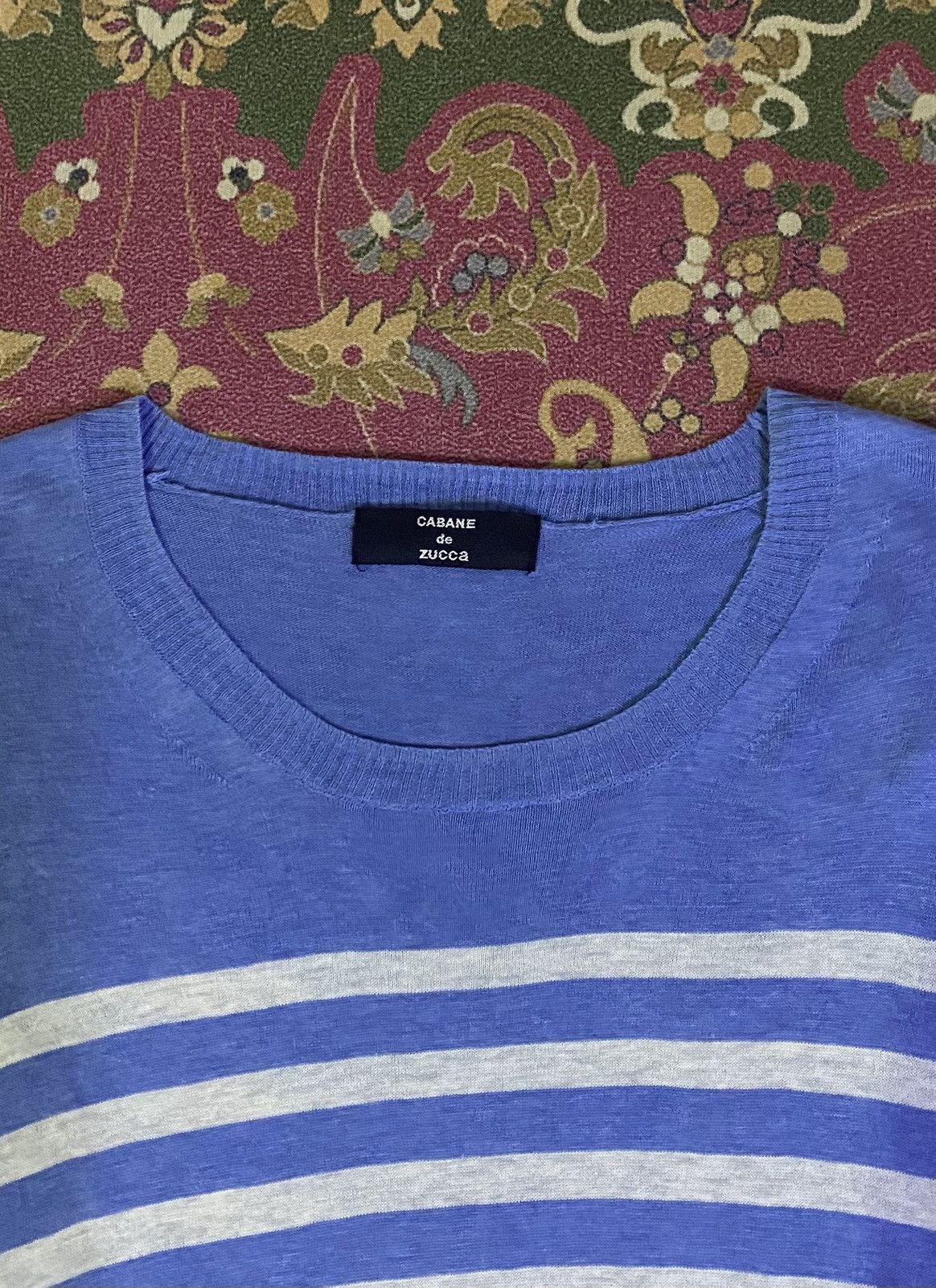 CABANE de ZUCCa Zucca By Issey Miyake Striped Long Sleeve Sweater Size US S / EU 44-46 / 1 - 3 Thumbnail